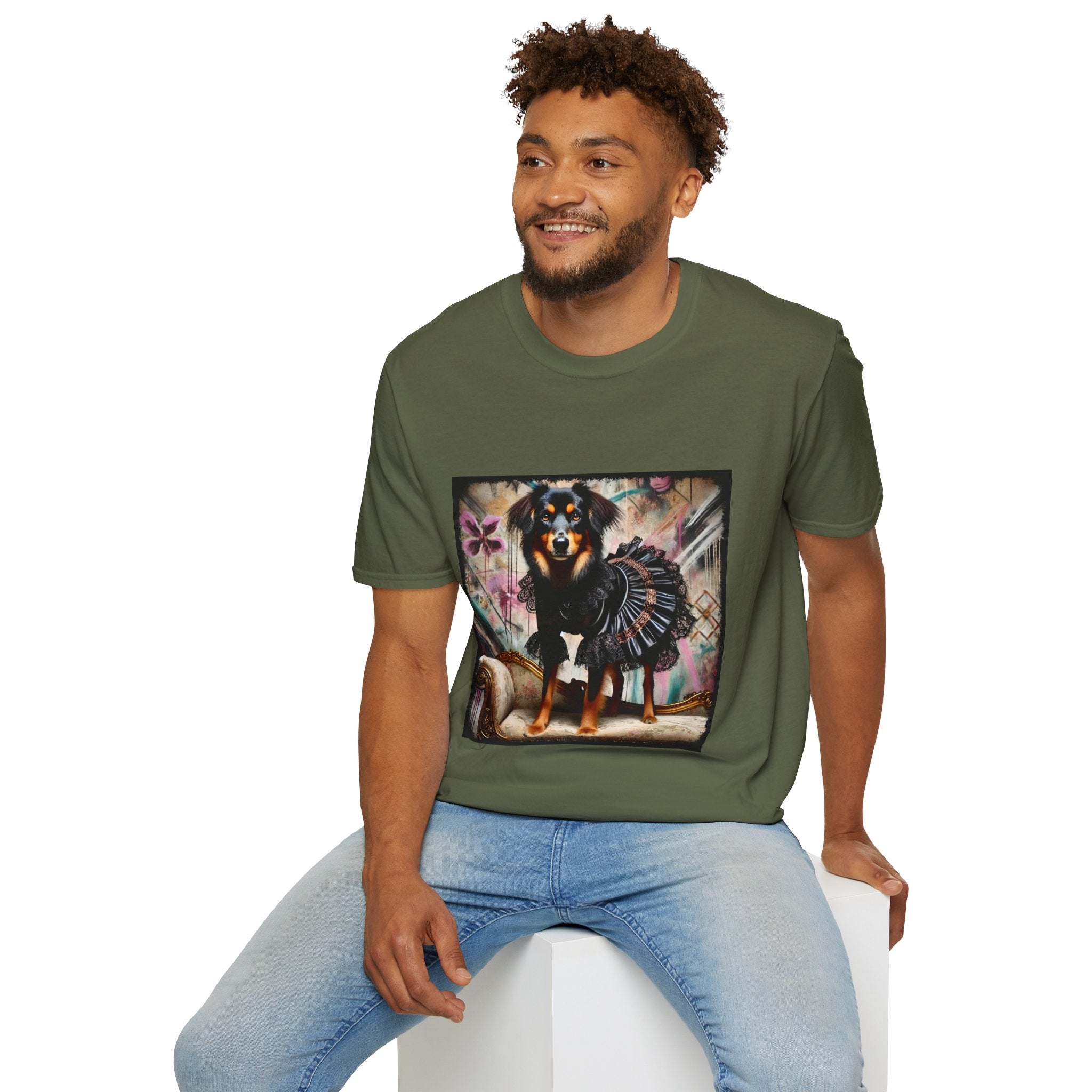 Australian Shepherd Grit & Glam | Unisex Dog T-Shirt