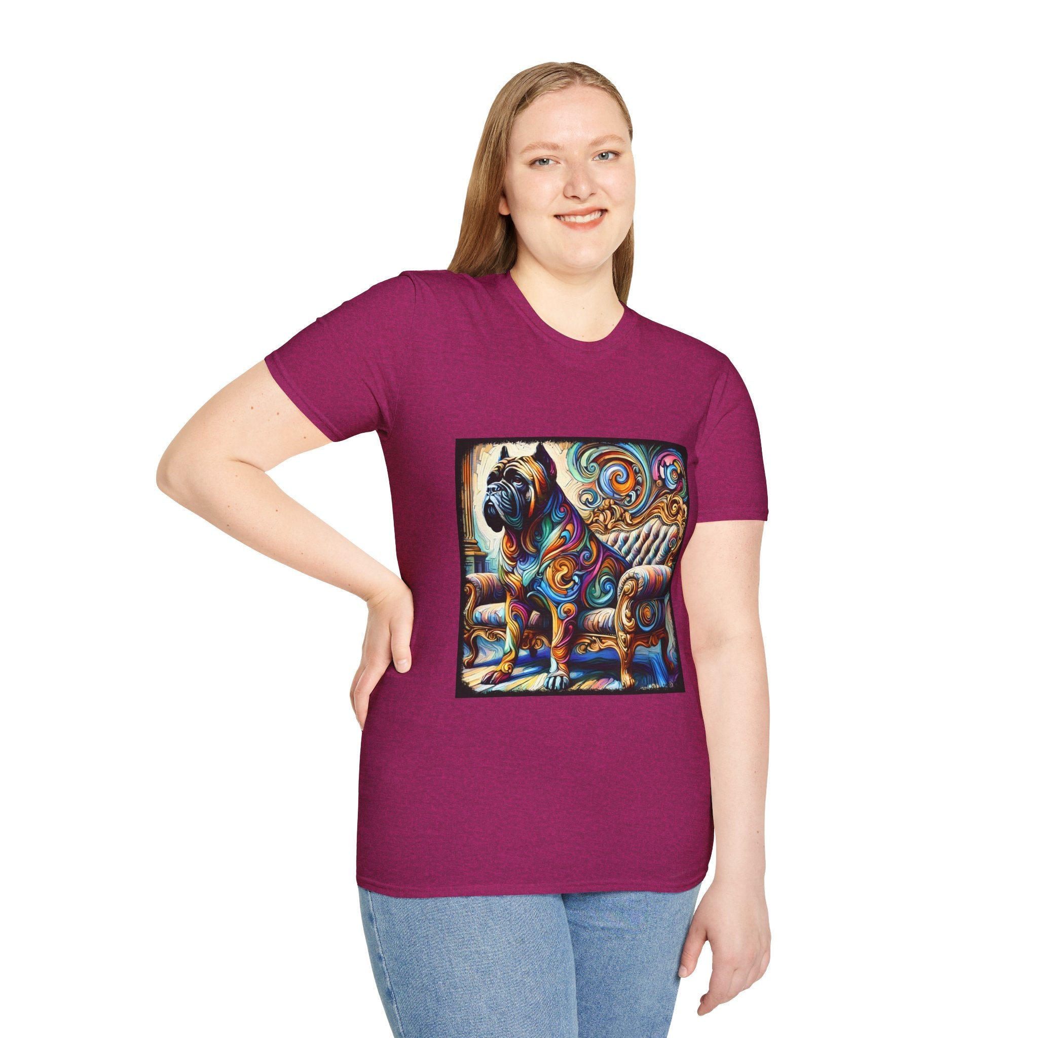 Cane Corso Bold Swirl | Unisex Dog T-Shirt