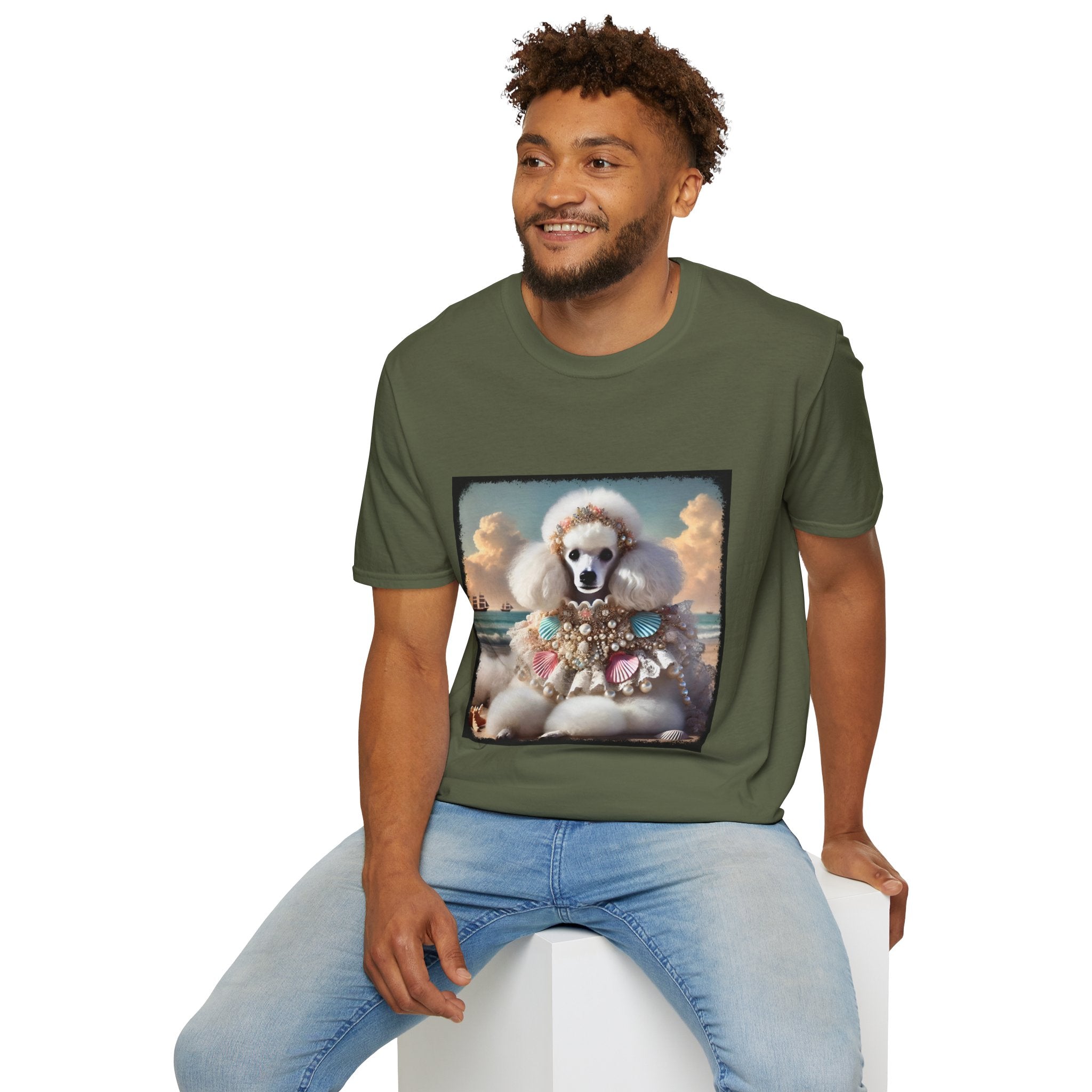 Poodle Coastal Cutie | Unisex Dog T-Shirt