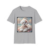 Bichon Frise Beach Beauty | Unisex Dog T-Shirt