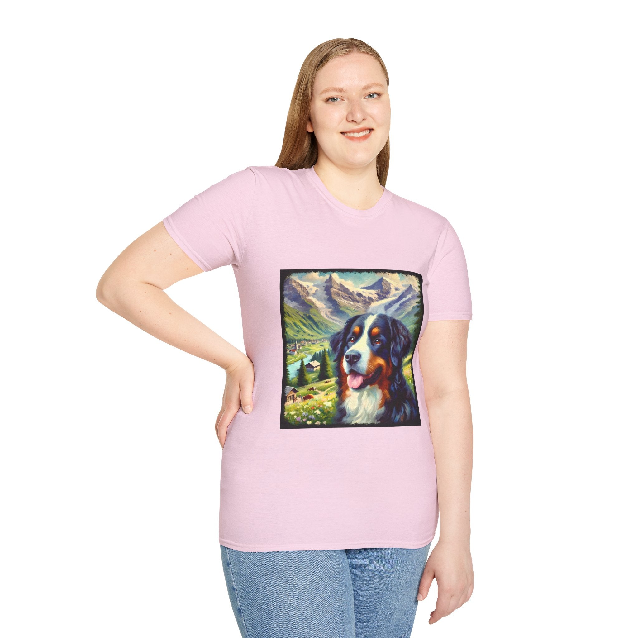 Bernese Mountain Dog Swiss Classic | Unisex Dog T-Shirt