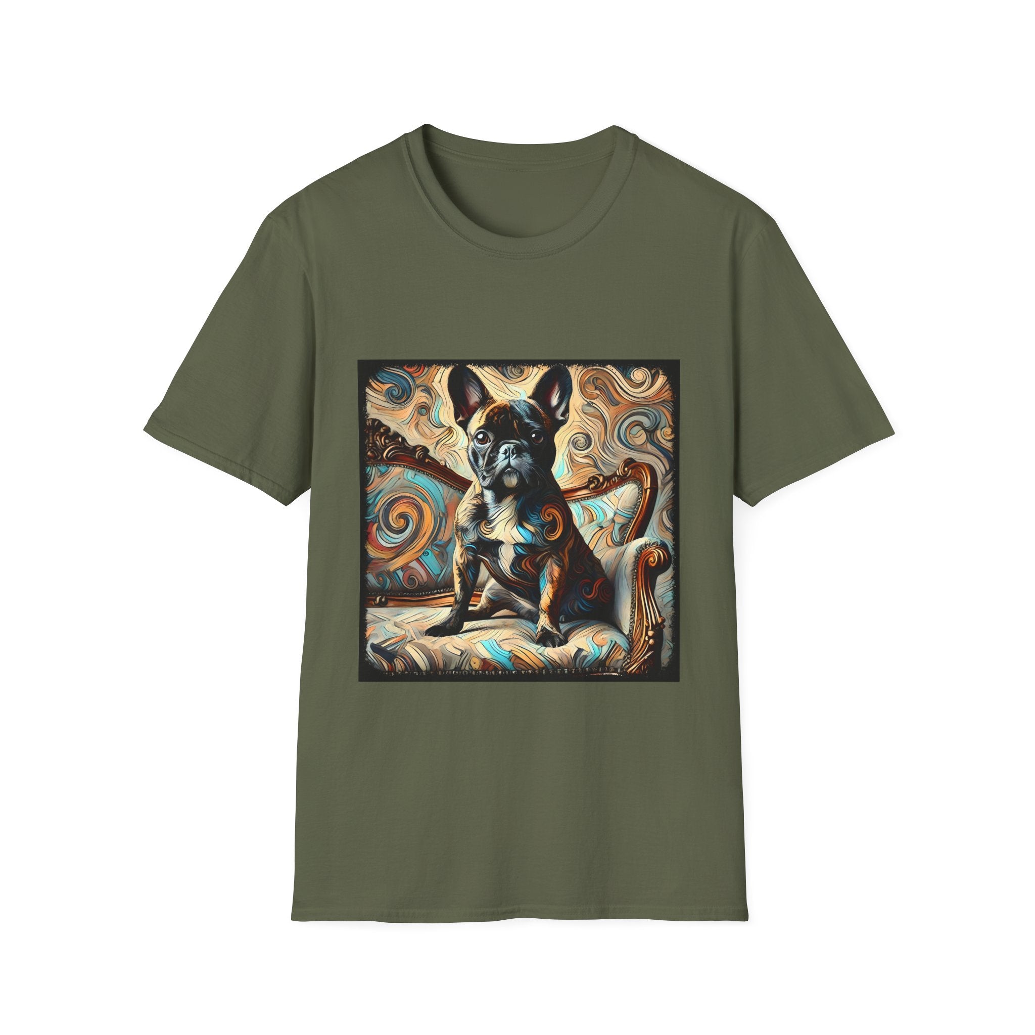 French Bulldog Shirt | Warm Swirl Dog Lover Tee