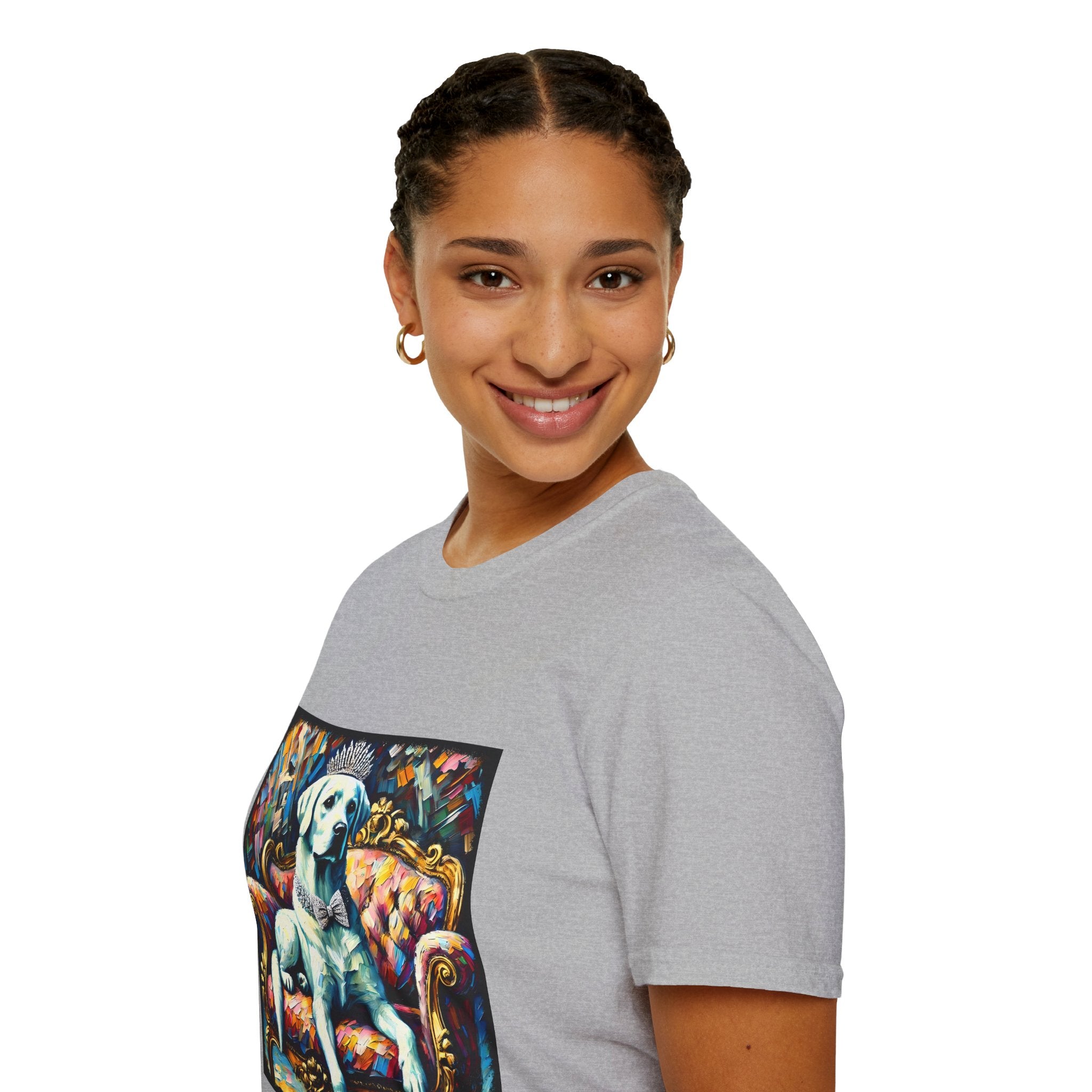 Labrador Retriever Diamond Princess Classic  | Unisex Dog T-Shirt