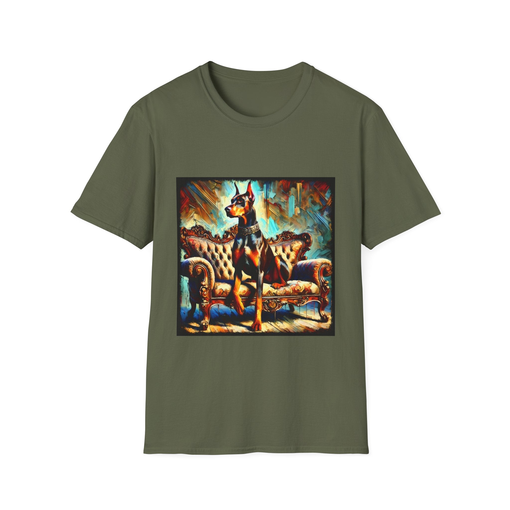 Doberman Pinscher Chocolate Classic | Unisex Dog T-Shirt