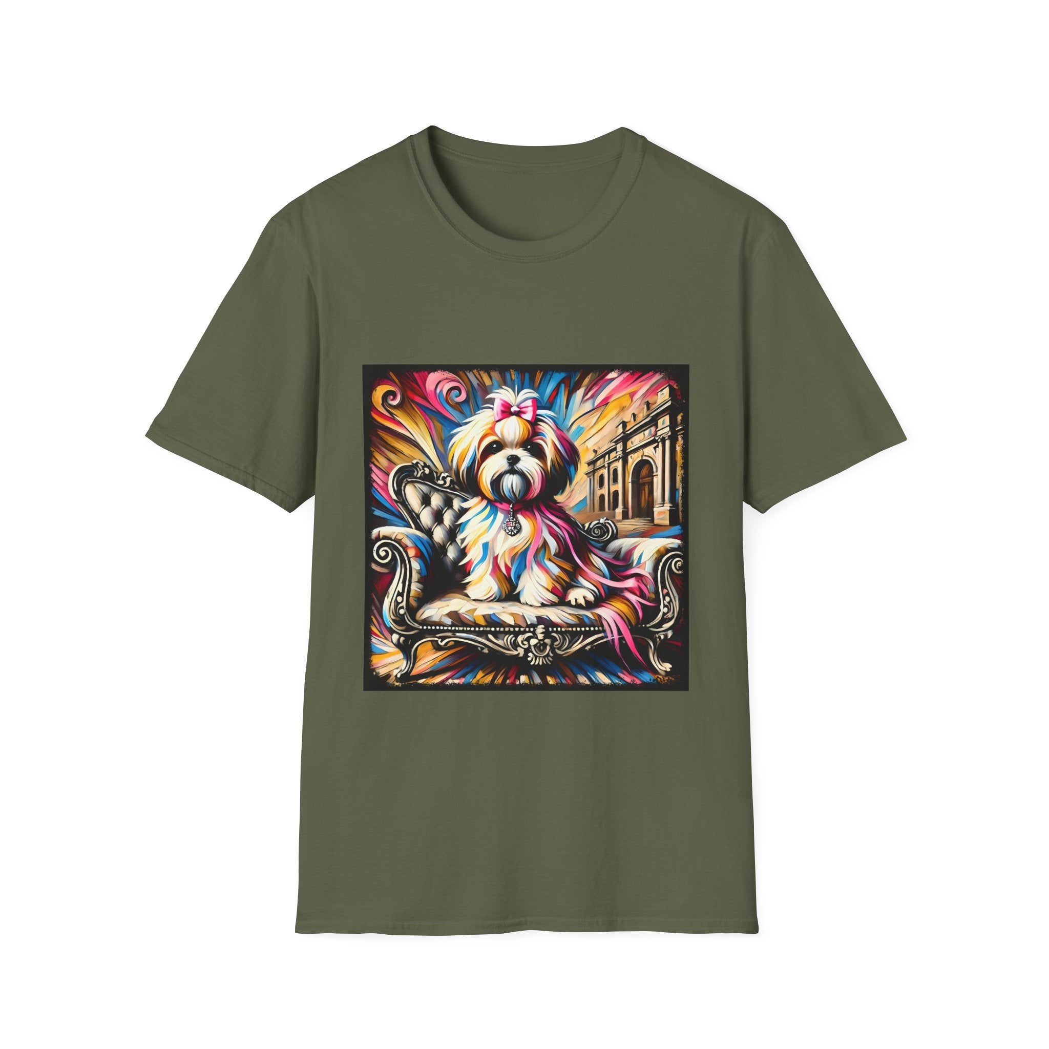 Lhasa Apso Diamond Princess Classic | Unisex Dog T-Shirt