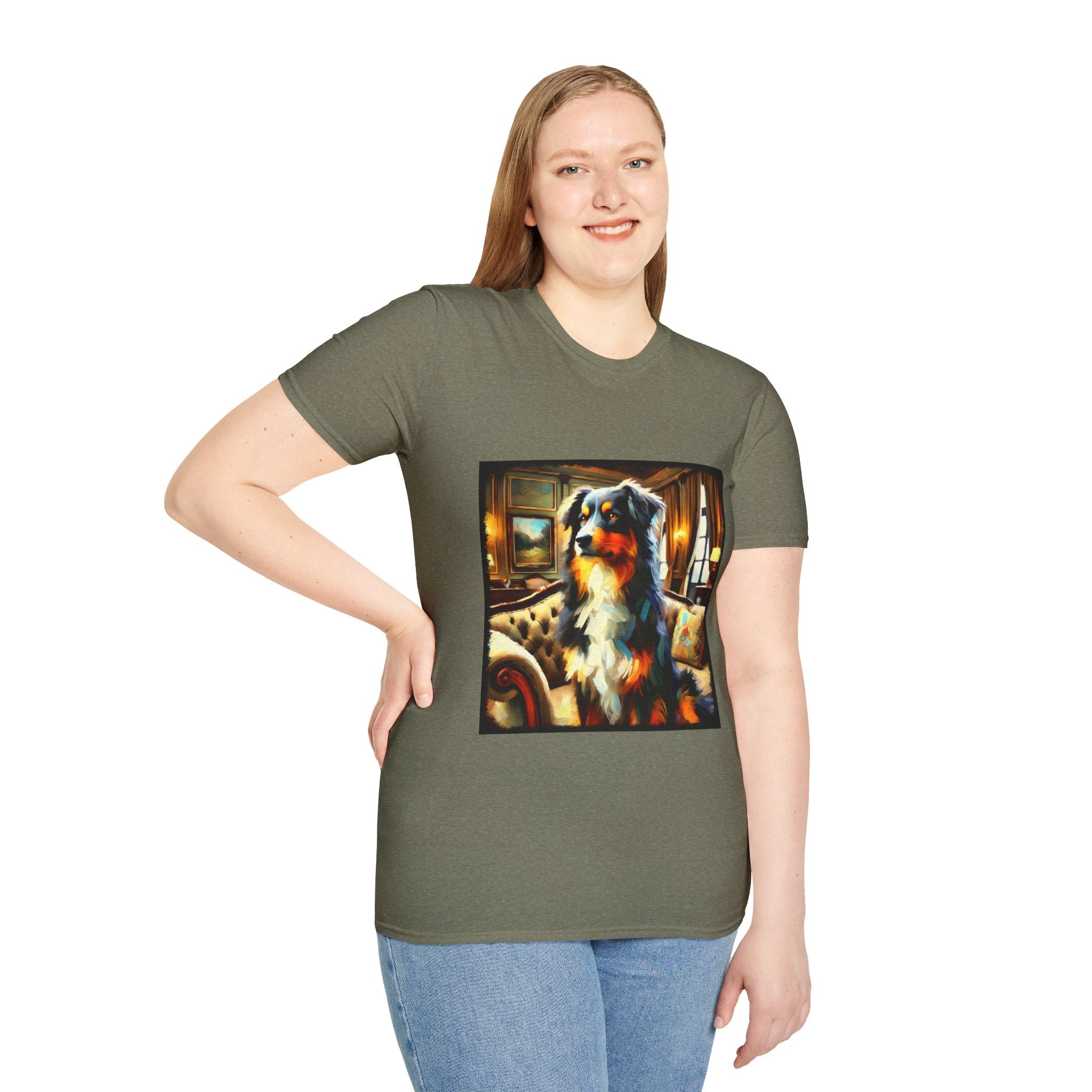 Australian Shepherd Elegant Classic | Unisex Dog T-Shirt