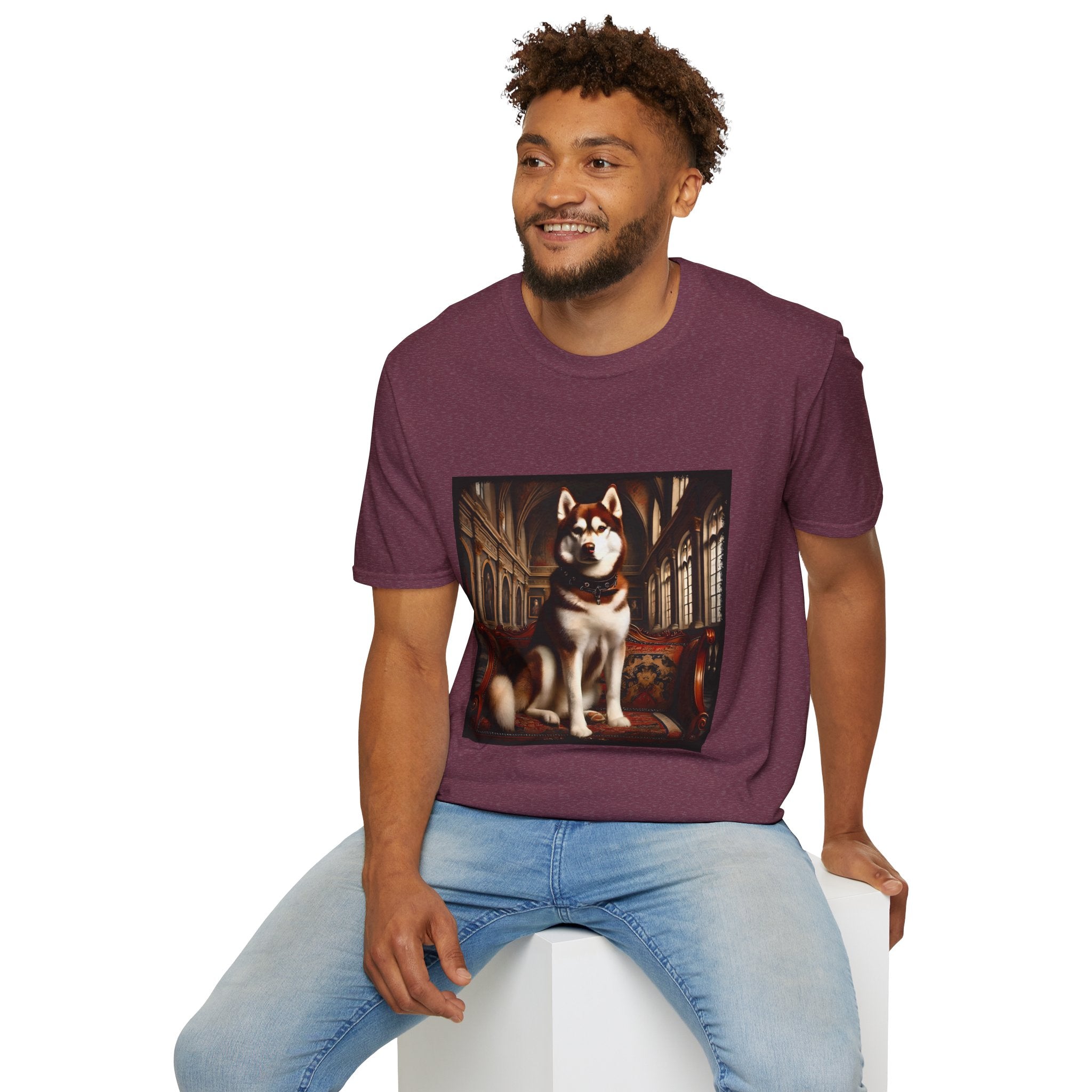 Siberian Husky Red Prince | Unisex Dog T-Shirt