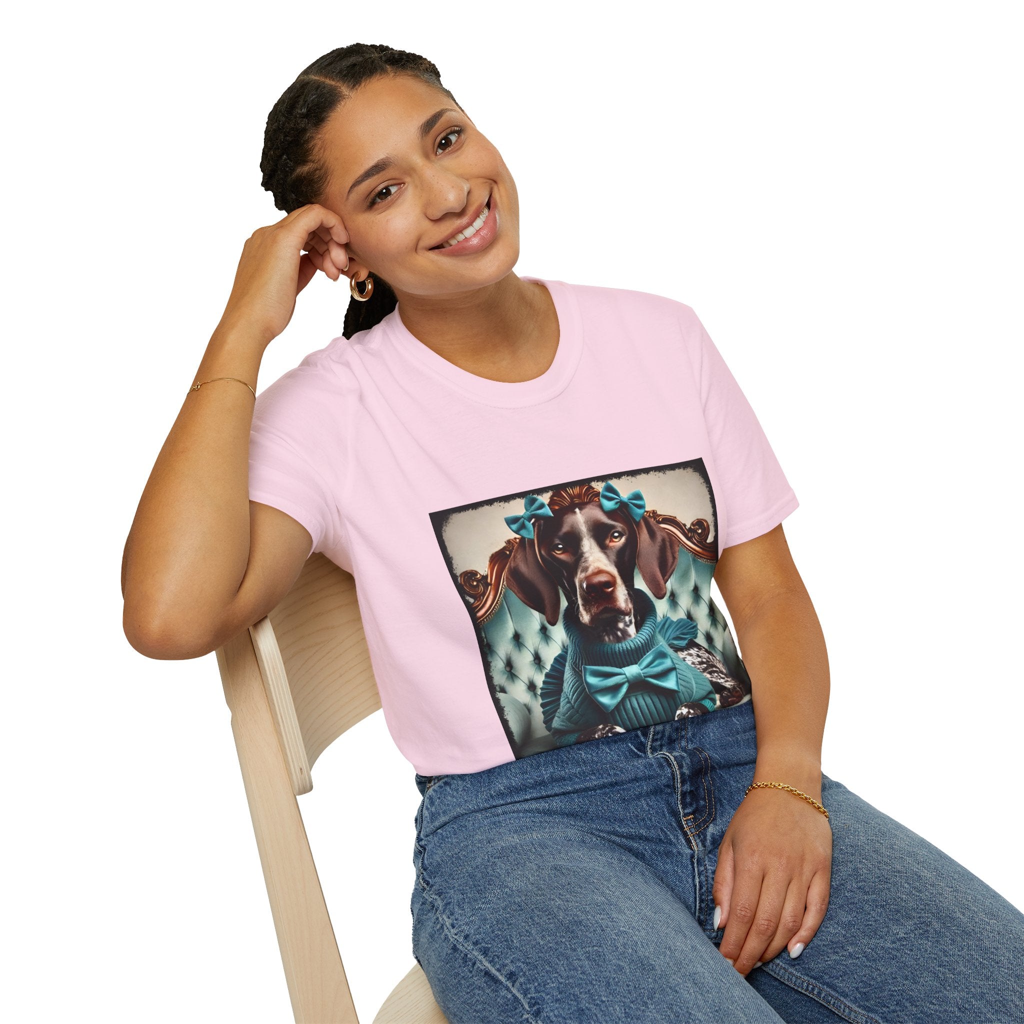 German Shorthaired Pointer Pawsh Icon | Unisex Dog T-Shirt