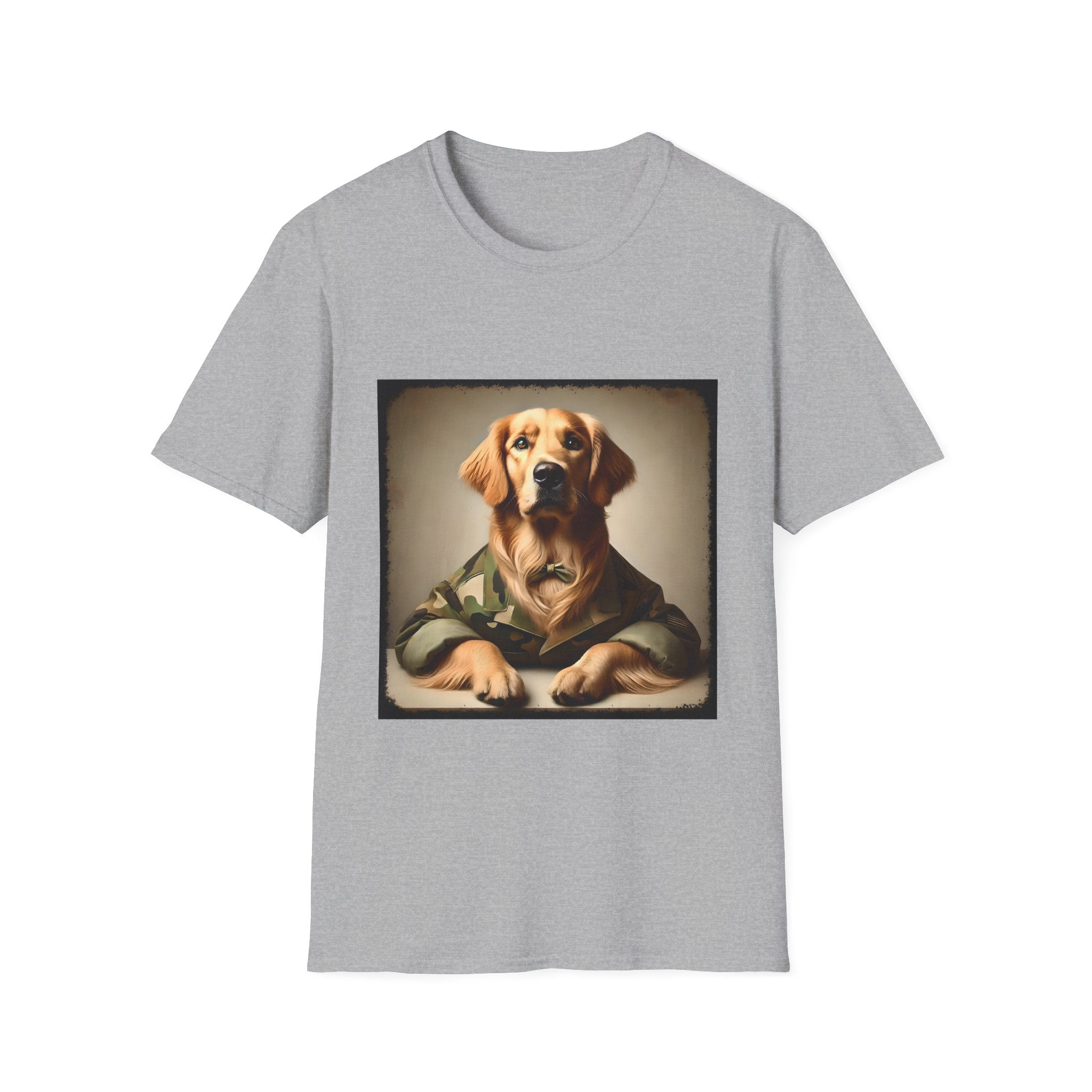 Golden Retriever Shirt | Camo Gent Dog Lover Tee