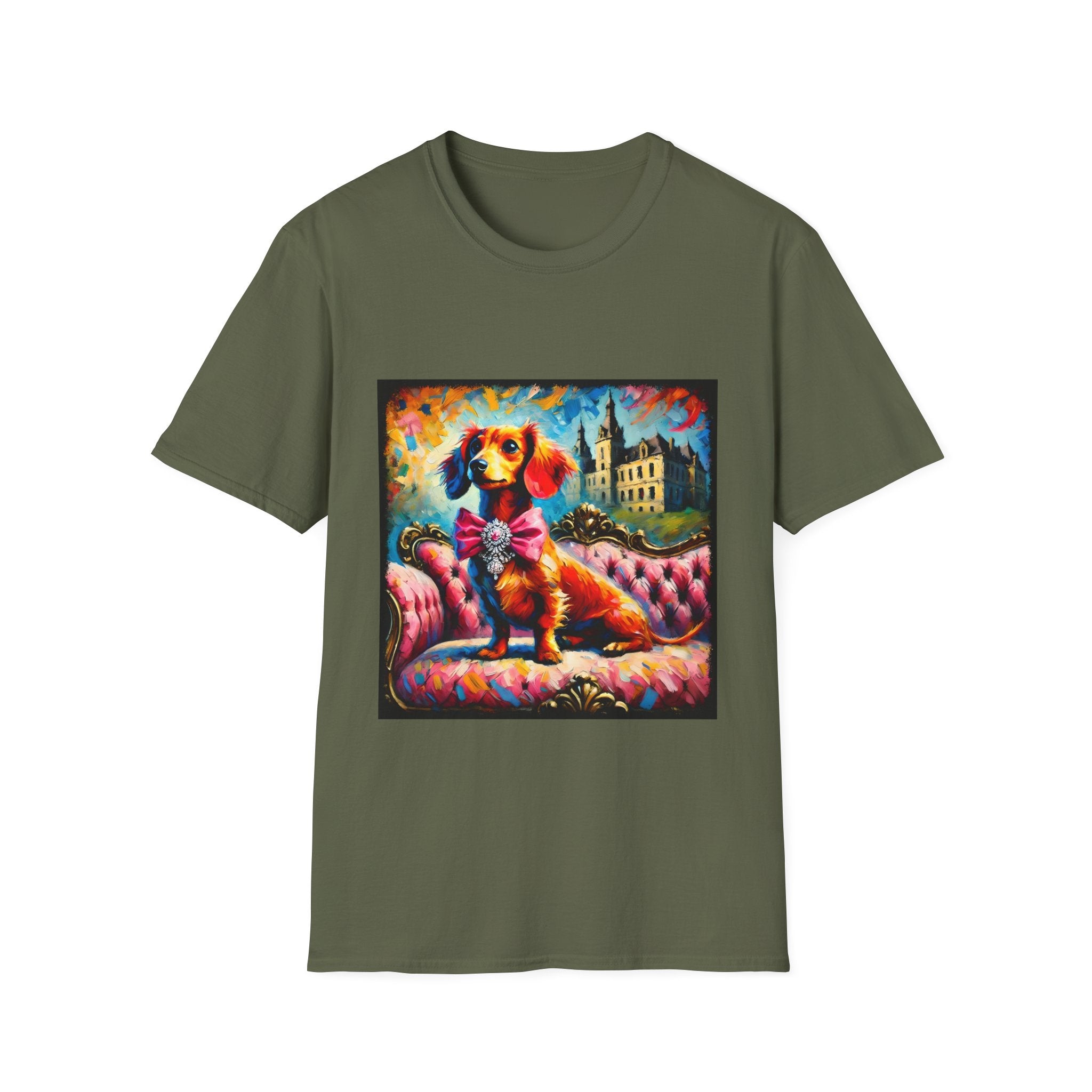 Dachshund Diamond Princess Classic | Unisex Dog T-Shirt