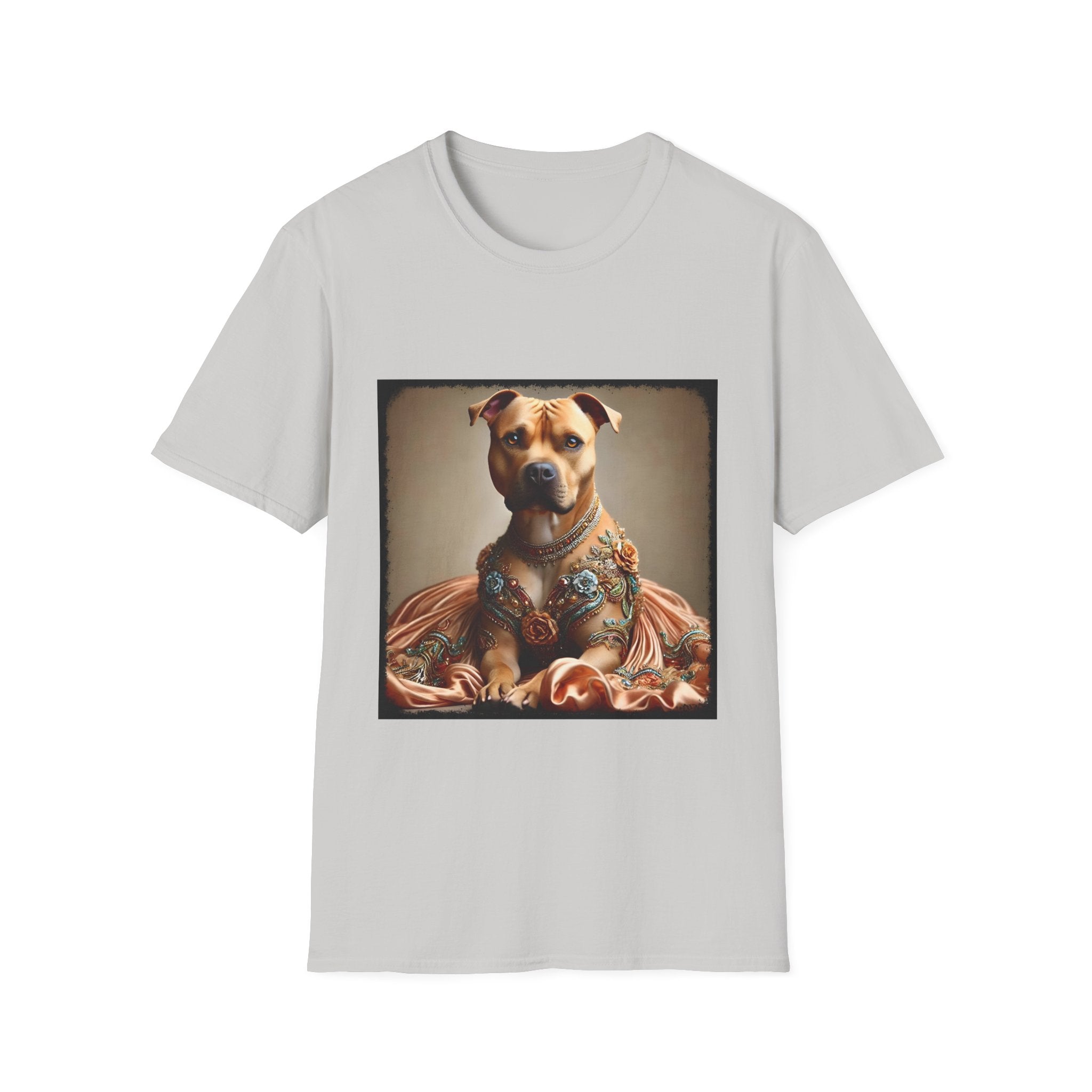 American Pit Bull Terrier Shirt | Sparkle Queen Dog Lover Tee