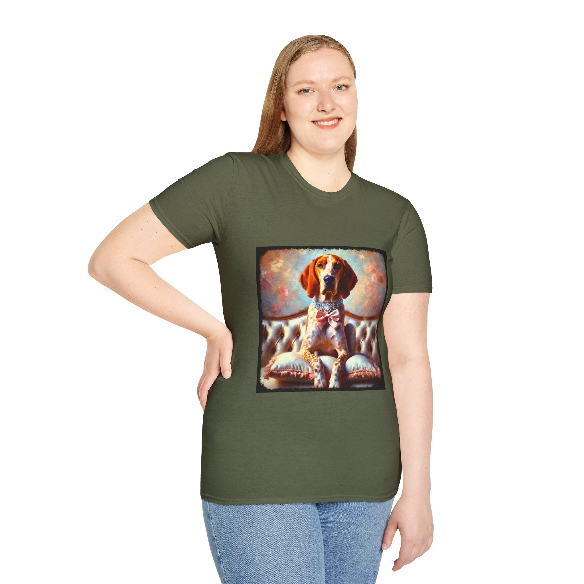 Coonhound Redtick Princess Classic | Unisex Dog T-Shirt