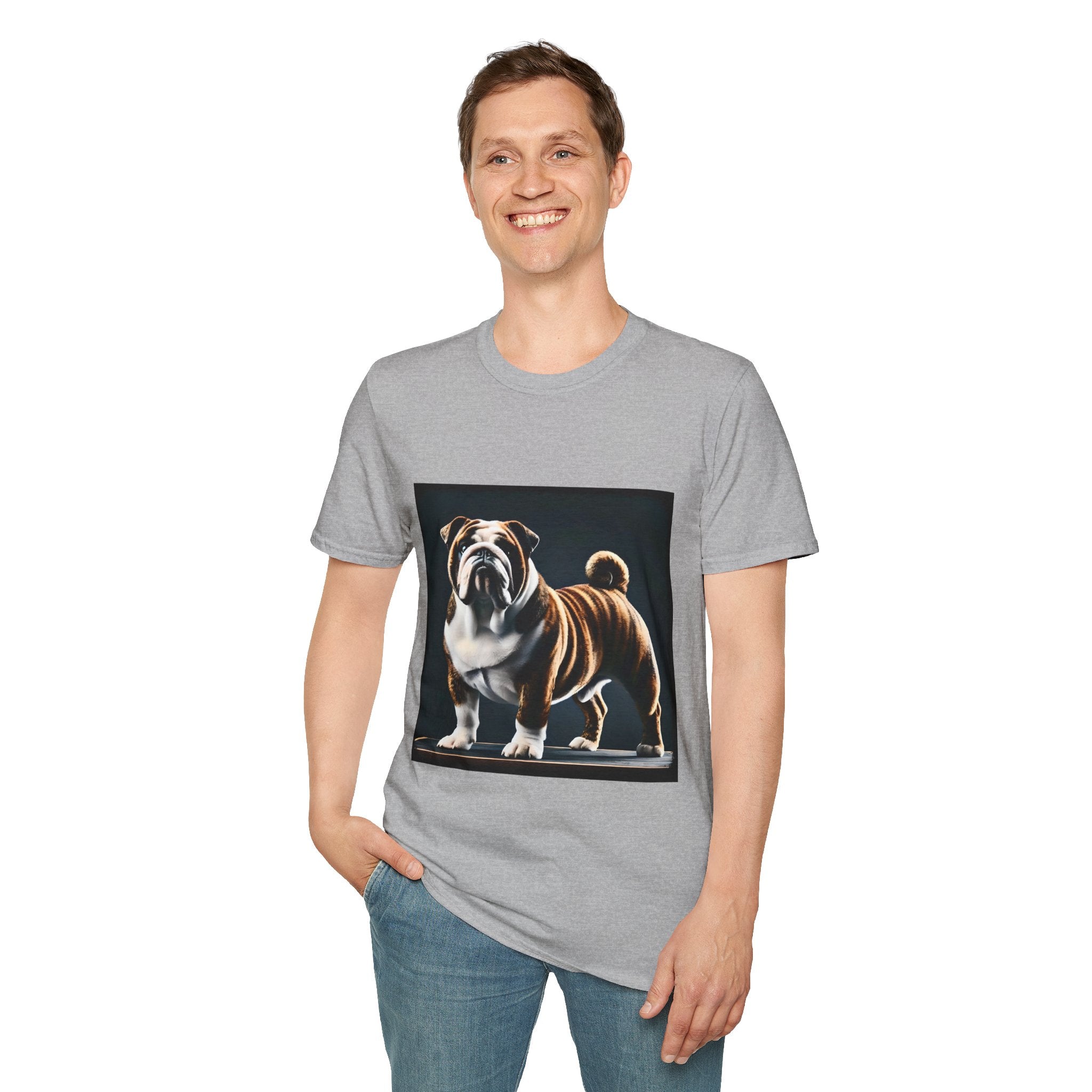 Bulldog On Display | Unisex Dog T-Shirt