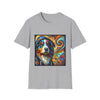 Australian Shepherd Relaxed Swirl | Unisex Dog T-Shirt