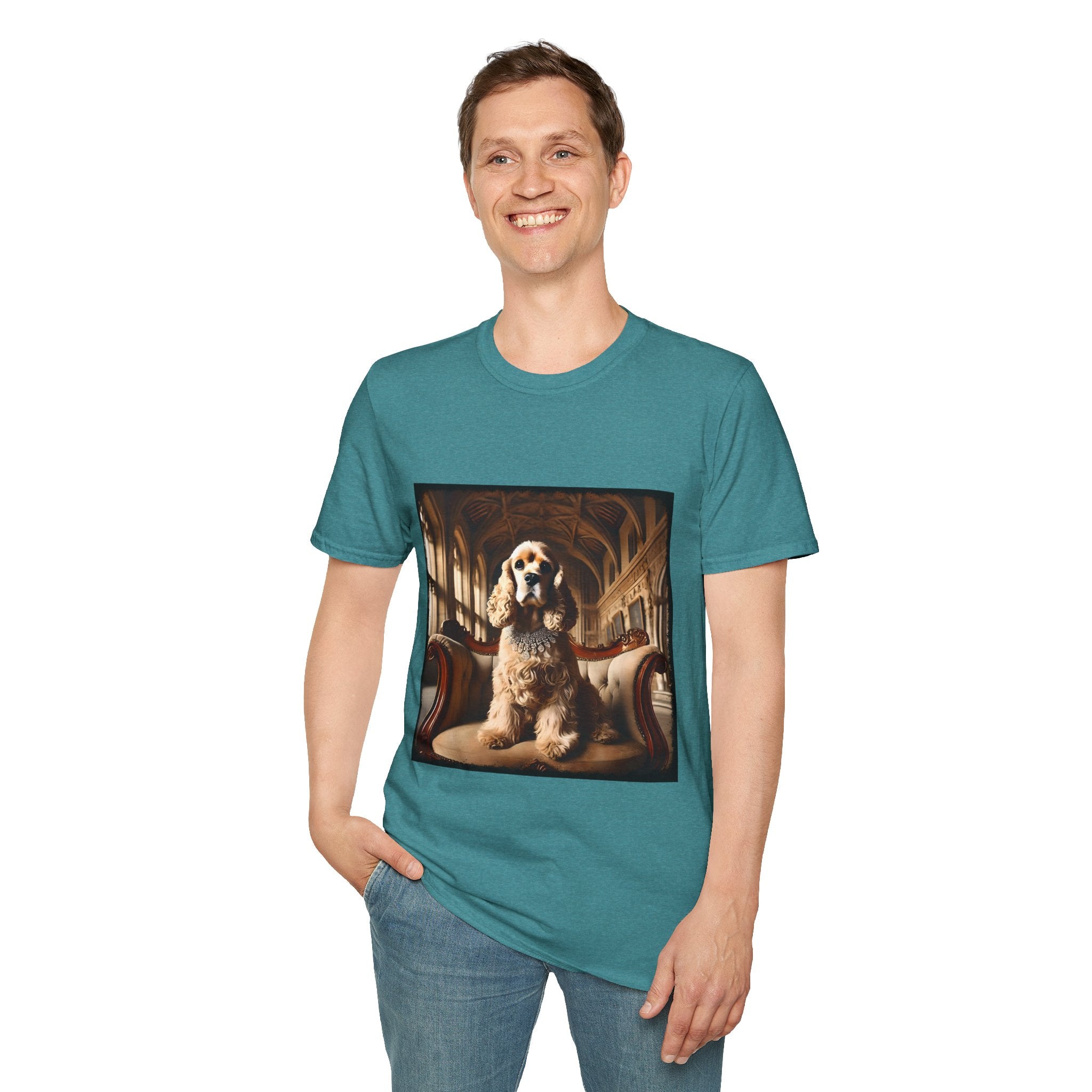 Cocker Spaniel Dashing Diva | Unisex Dog T-Shirt