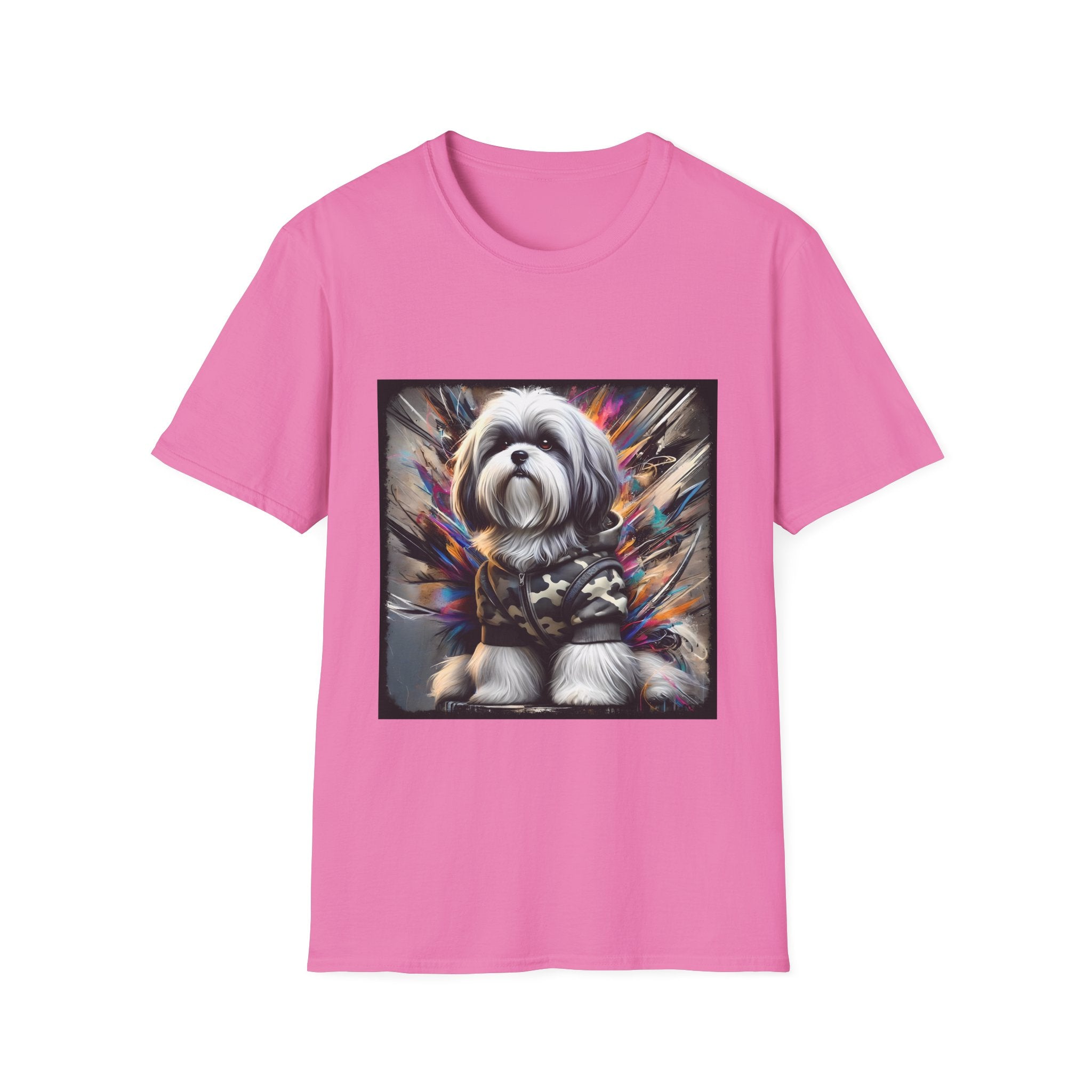 Shih Tzu Bold Camo Classic | Unisex Dog T-Shirt