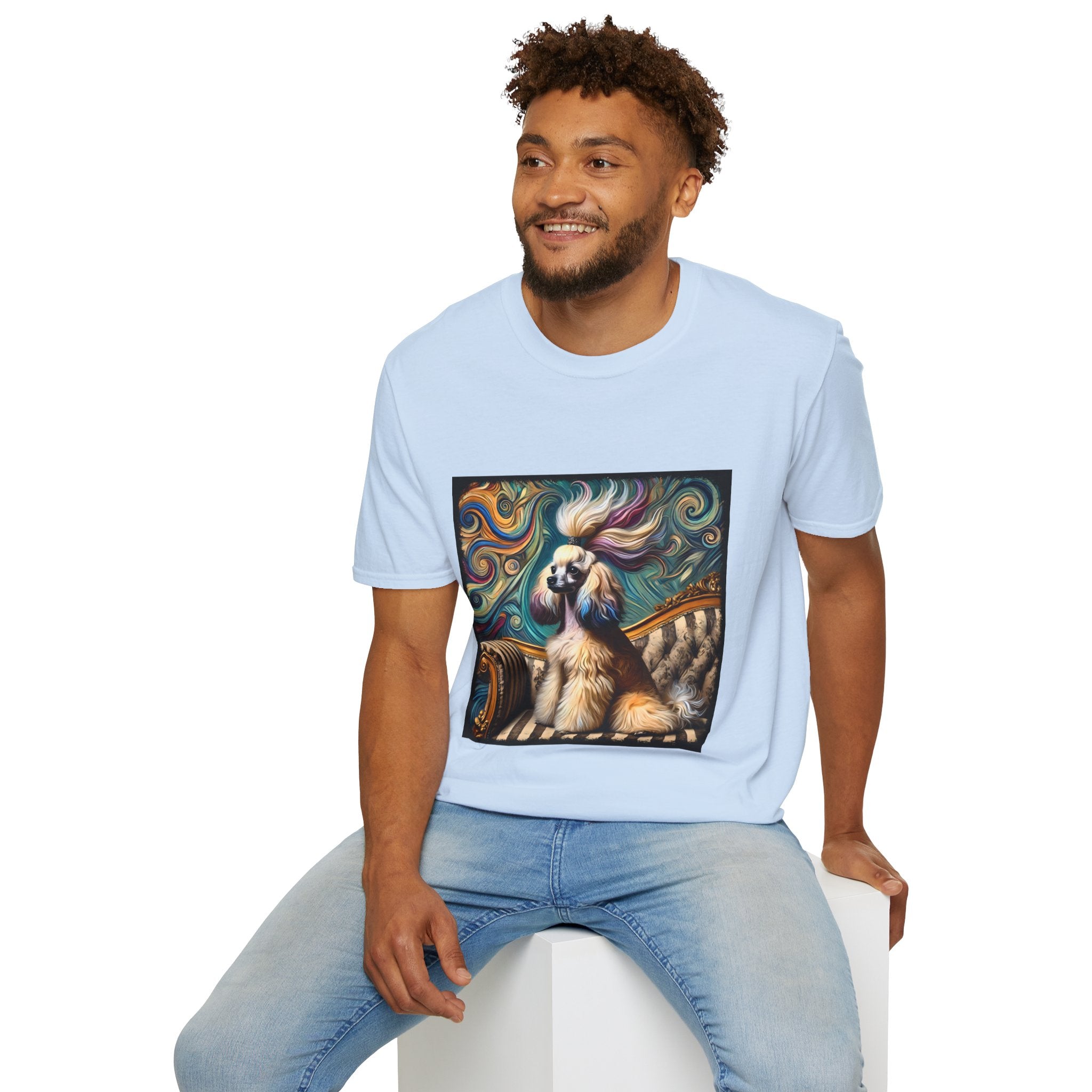 Poodle Wild Swirl | Unisex Dog T-Shirt
