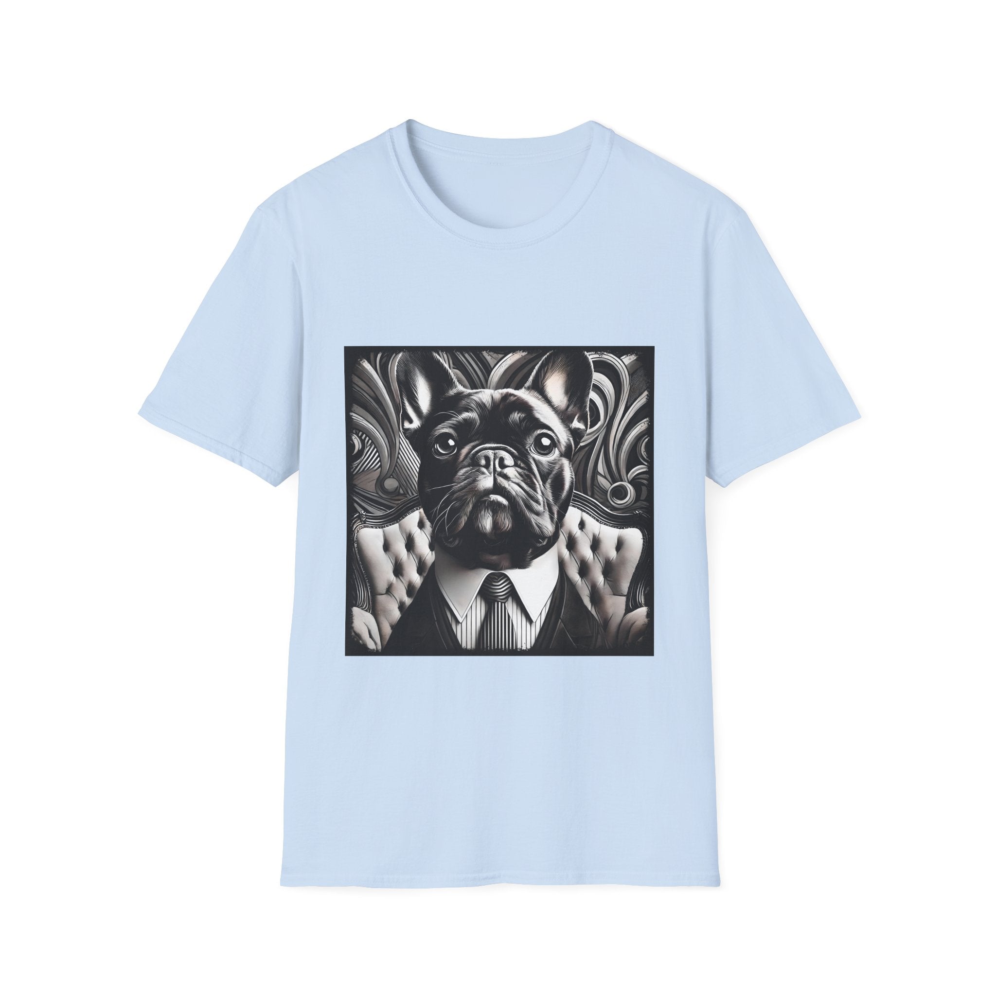 French Bulldog Shirt | B&W Gentleman Dog Lover Tee