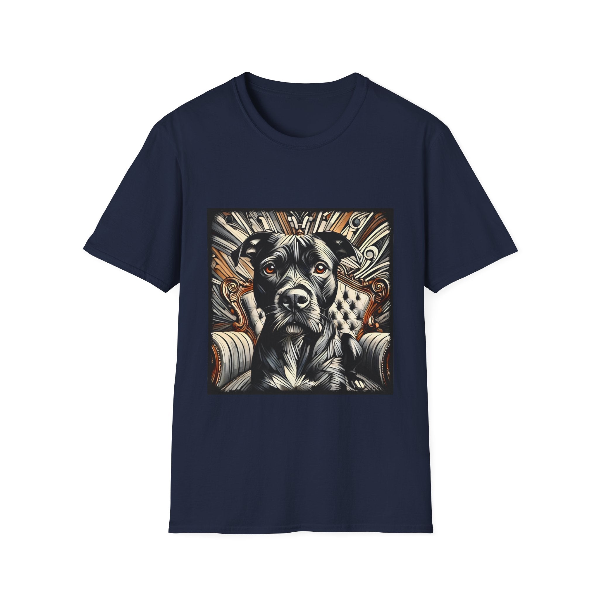 American Pit Bull Terrier Shirt | B&W Brown Eyes Dog Lover Tee