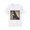 Bernese Mountain Dog Denim Darling | Unisex Dog T-Shirt