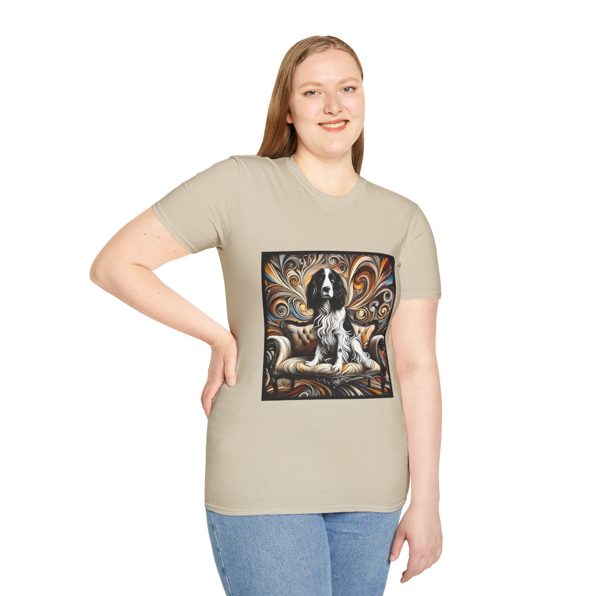 English Springer Spaniel Warm Swirl | Unisex Dog T-Shirt