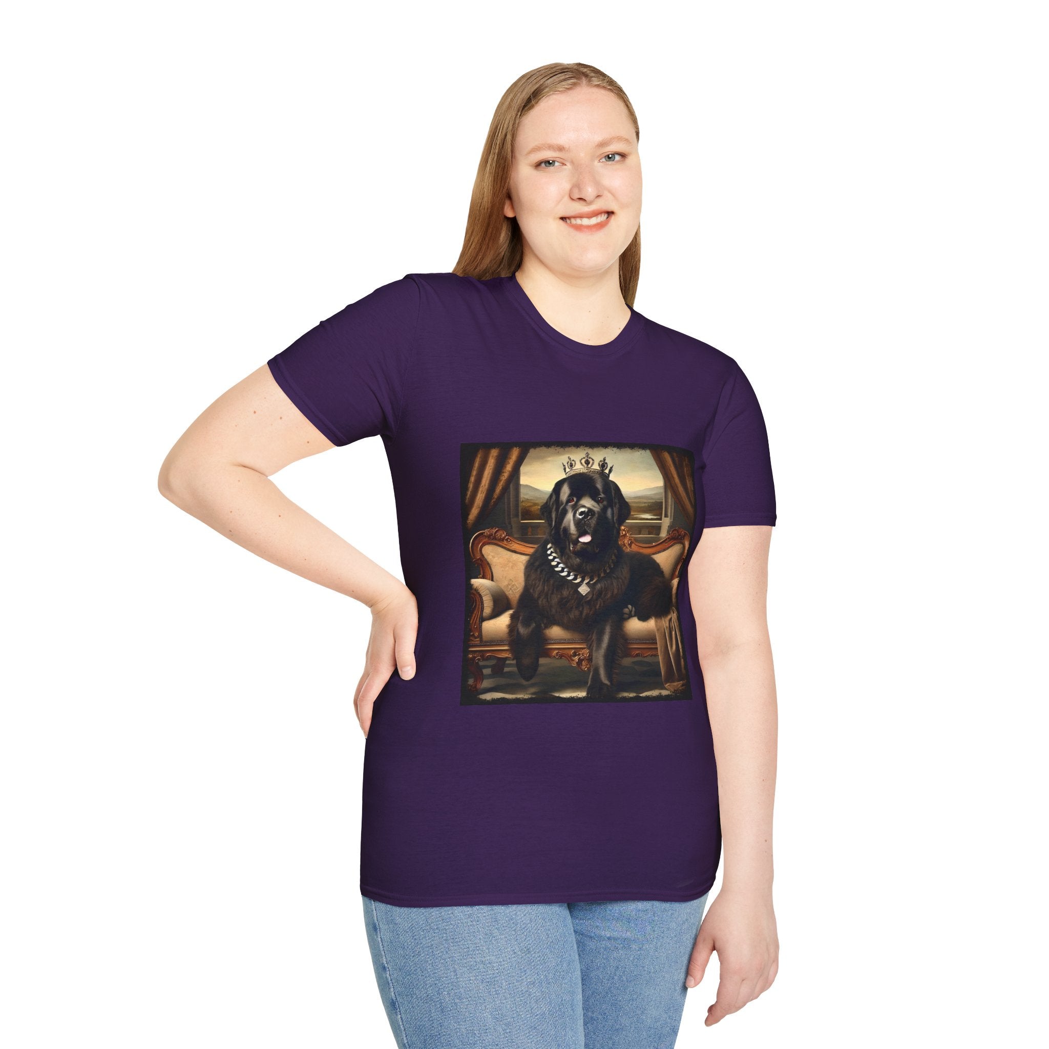 Newfoundland Posh Prince | Unisex Dog T-Shirt