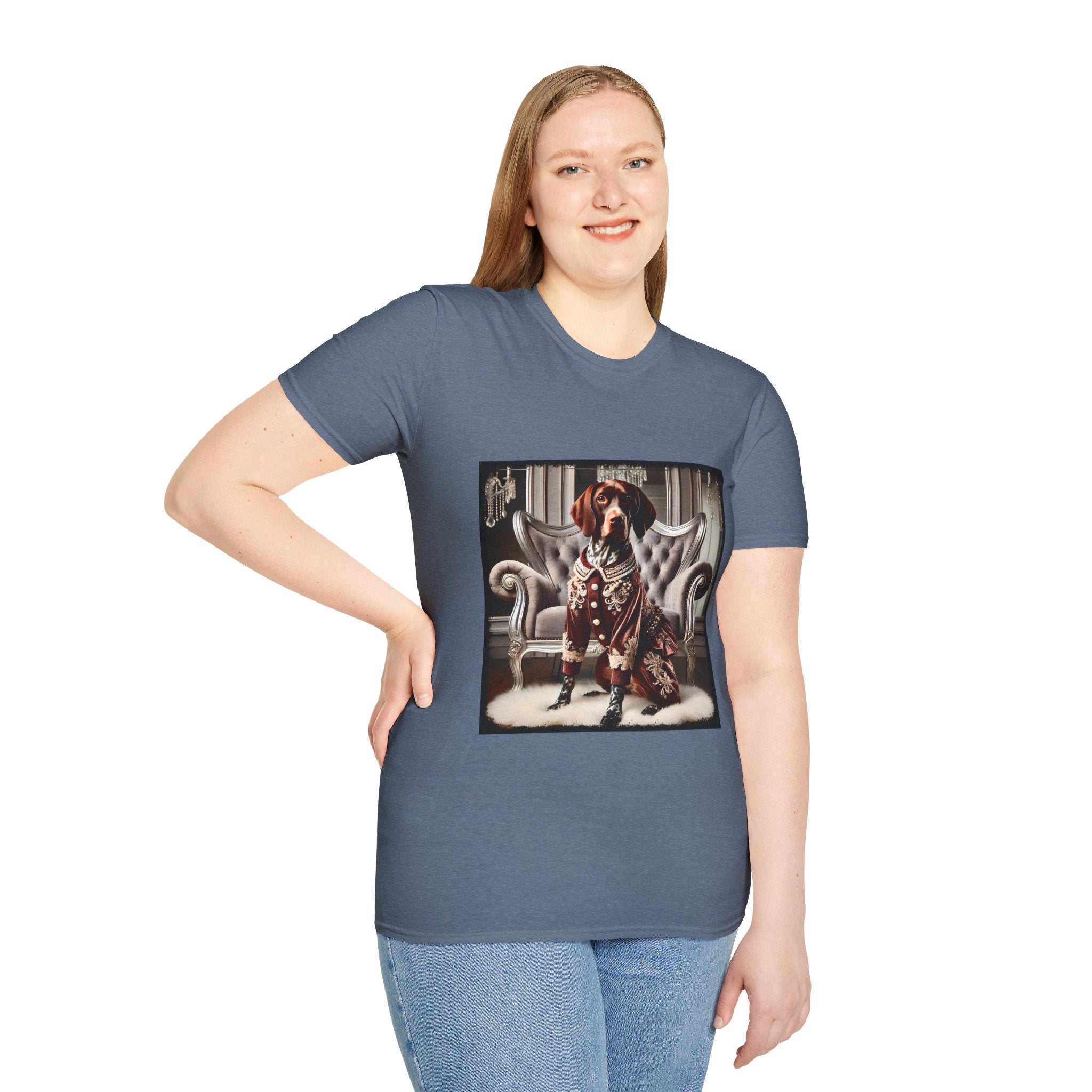 German Shorthaired Pointer Plush Pup | Unisex Dog T-Shirt