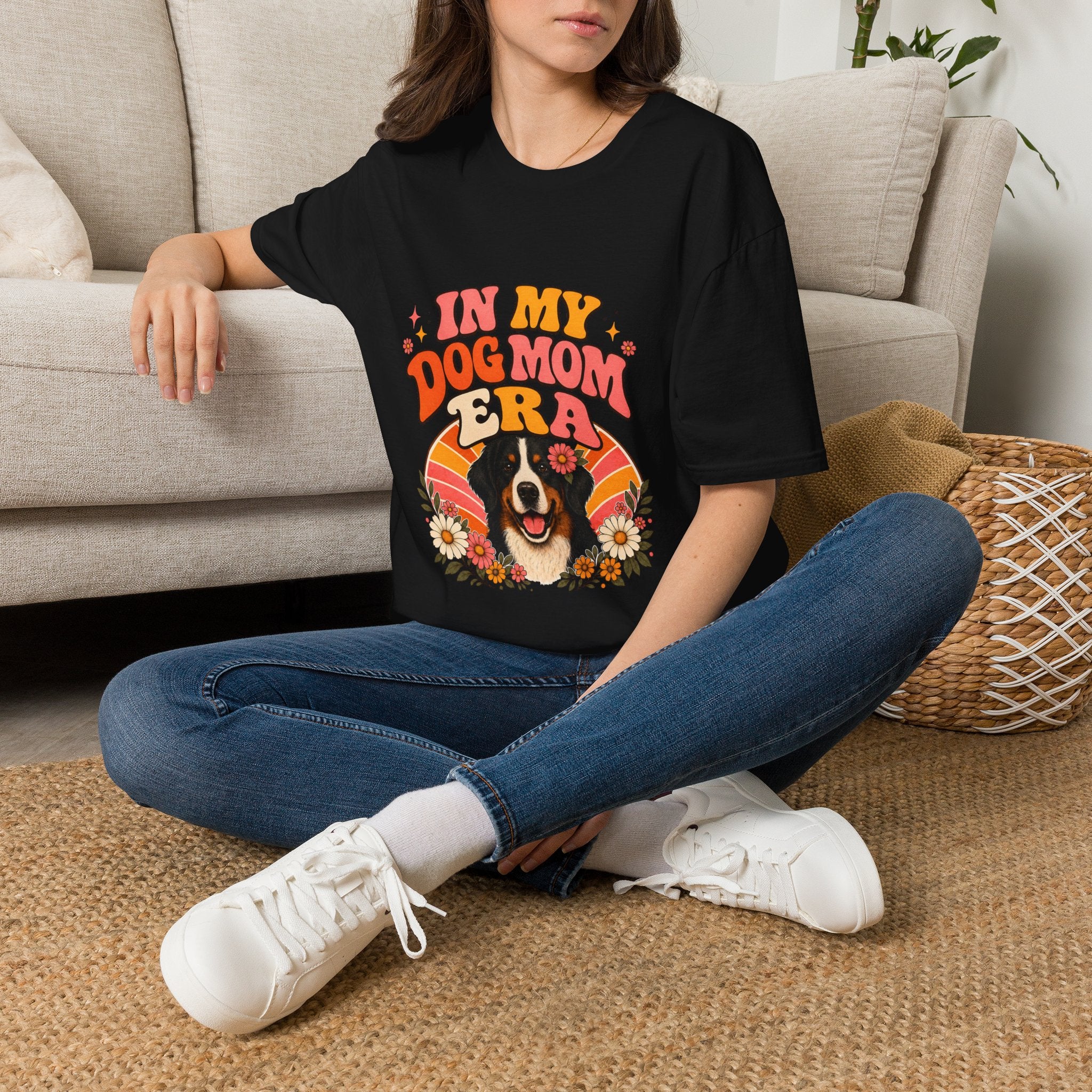 Bernese Mountain Dog Shirt | Dog Mom Era Dog Lover Tee