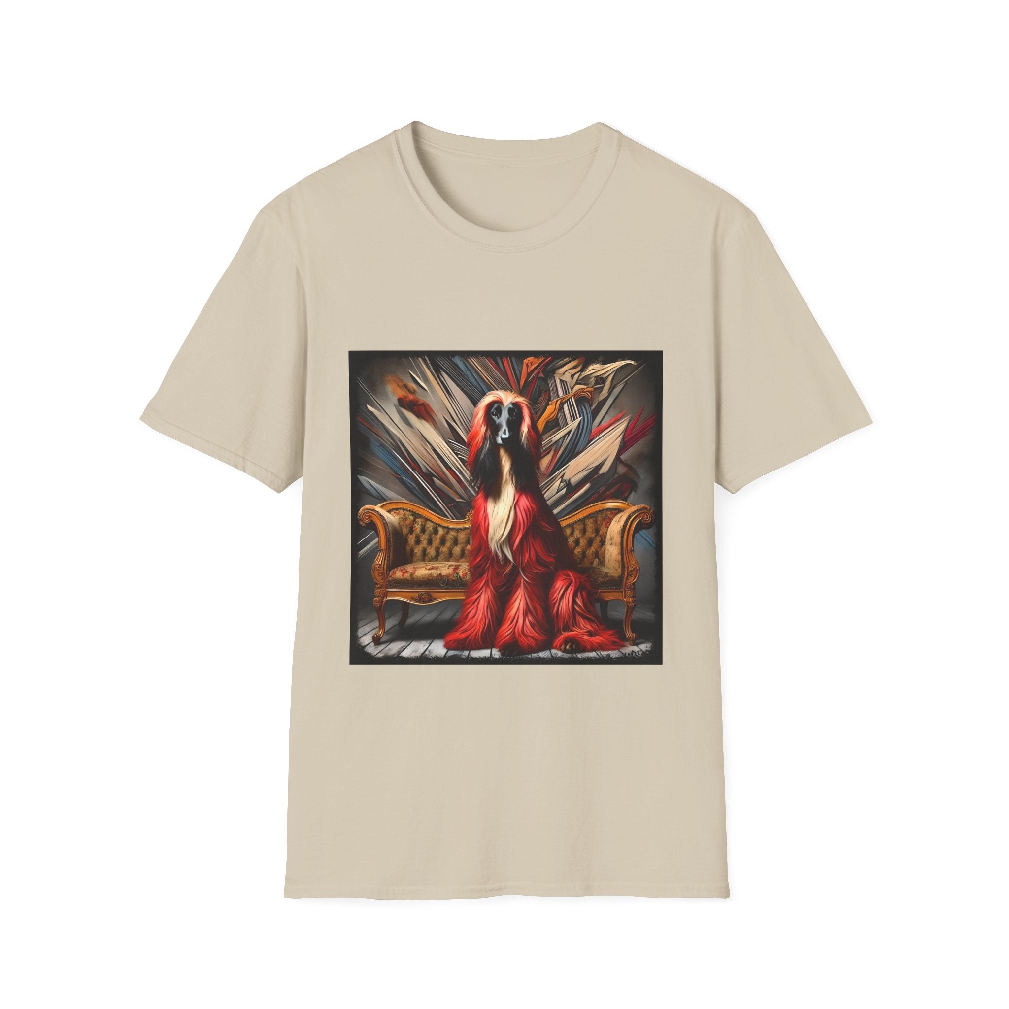 Afghan Hound Shirt | Red Rebel Dog Lover Tee