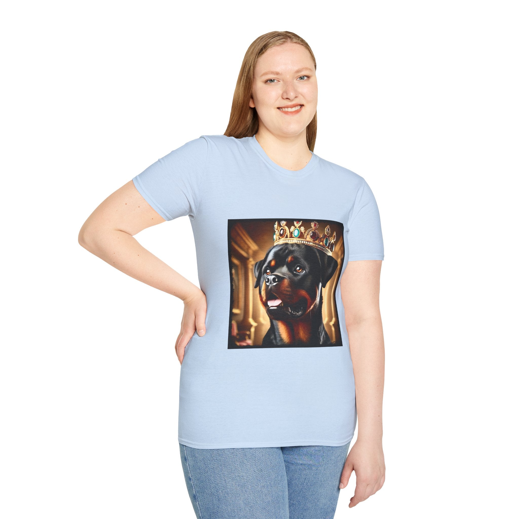 Rottweiler Royal Reign | Unisex Dog T-Shirt