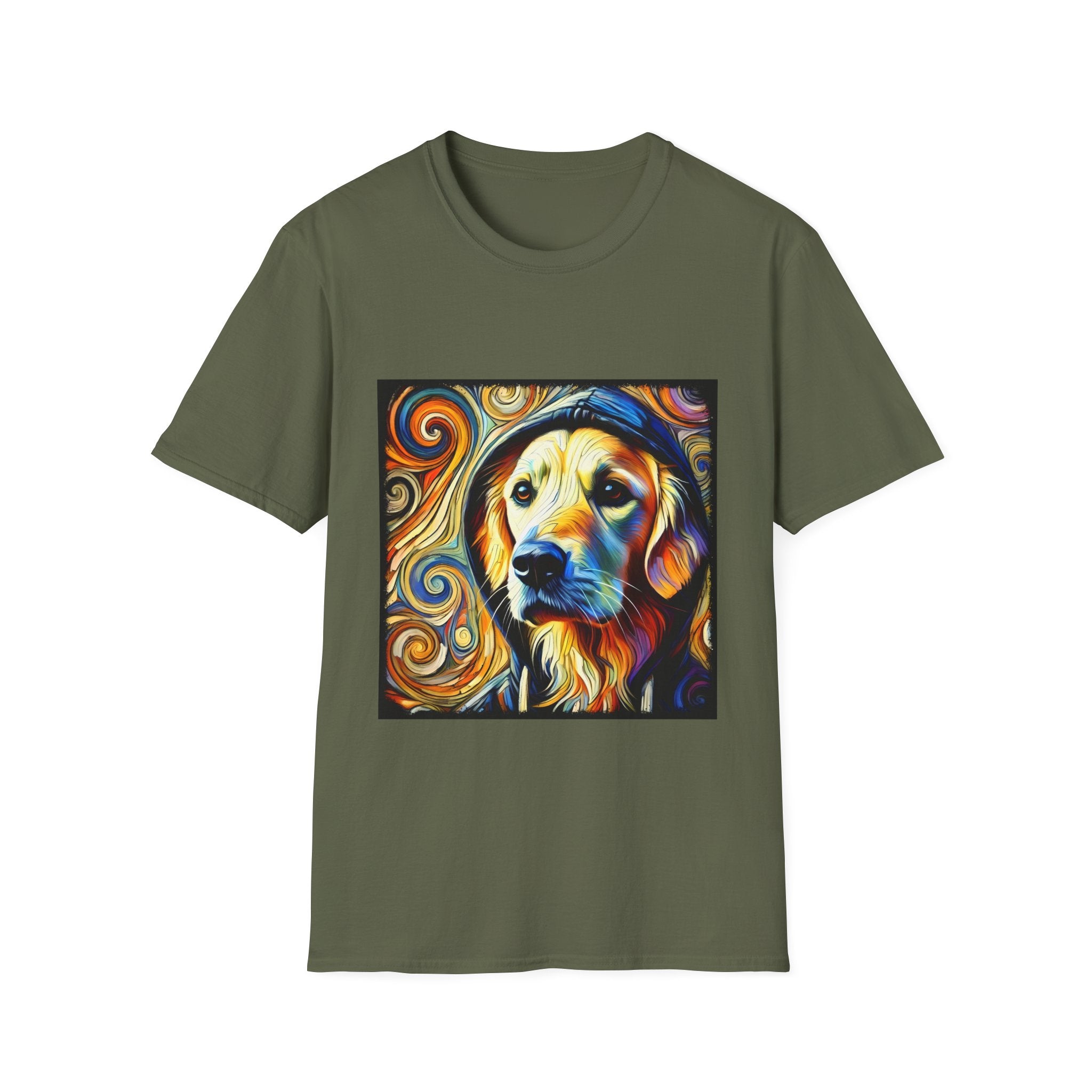 Golden Retriever Shirt | Relaxed Swirl Dog Lover Tee