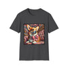 Pembroke Welsh Corgi Pink Swirl | Unisex Dog T-Shirt