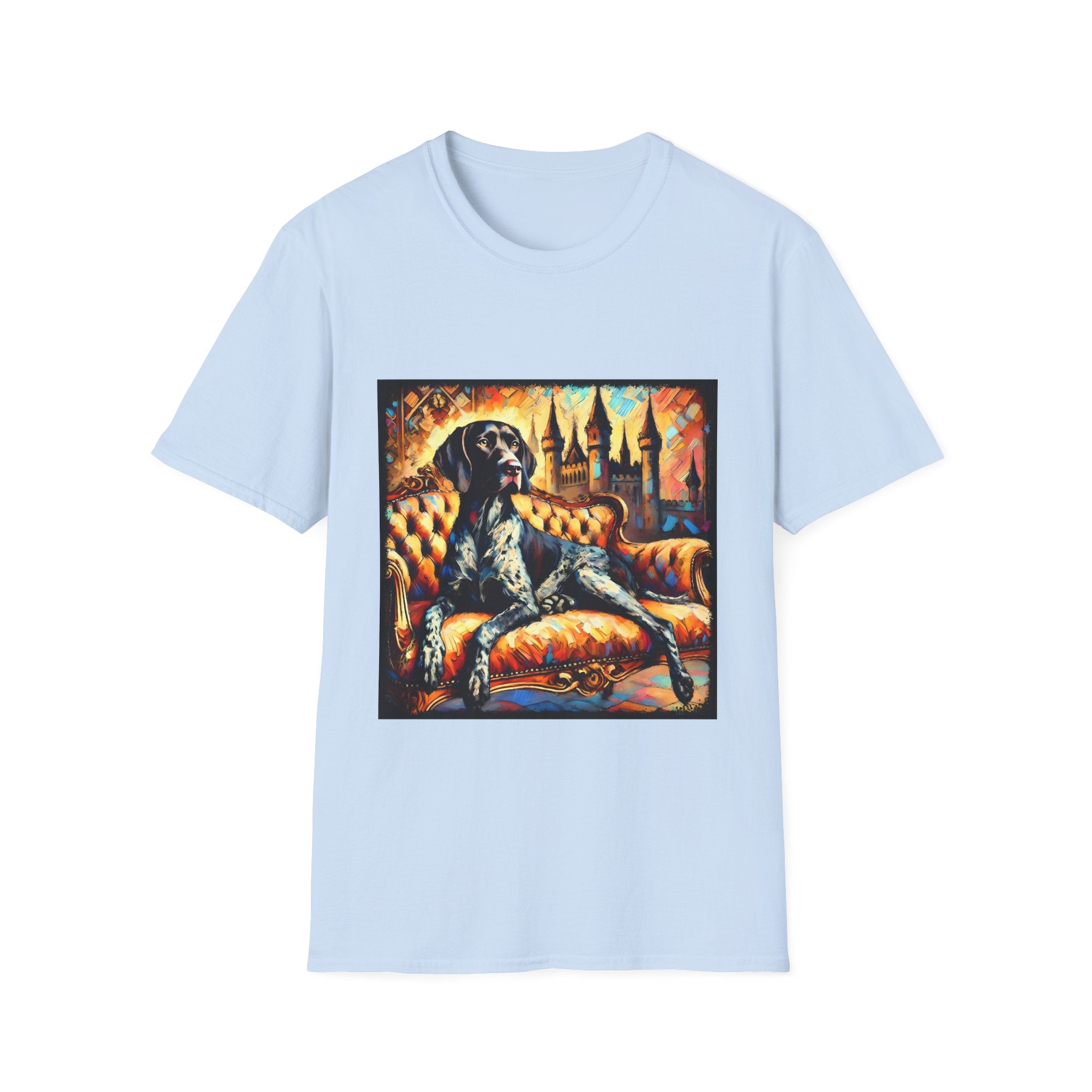 German Shorthaired Pointer Poised Bold Classic | Unisex Dog T-Shirt