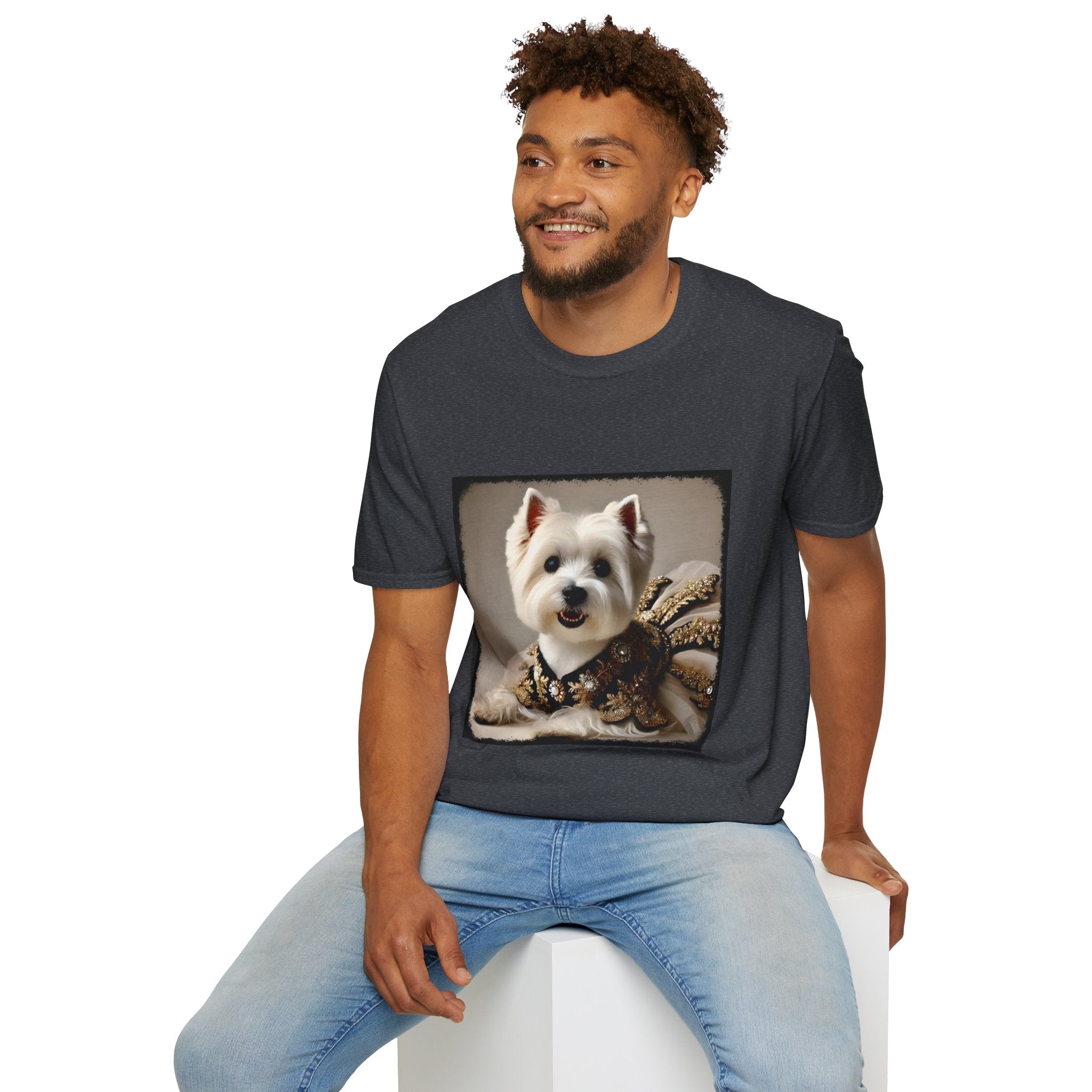 West Highland White Terrier Glitzy Gal | Unisex Dog T-Shirt