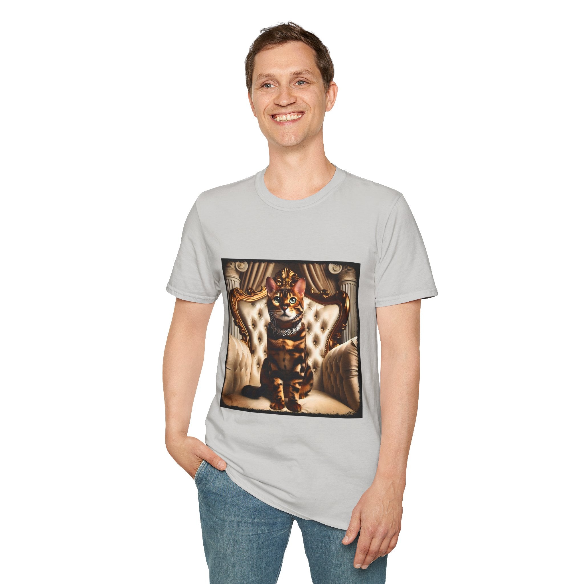 Bengal Cat Diamond Princess | Unisex Cat T-Shirt