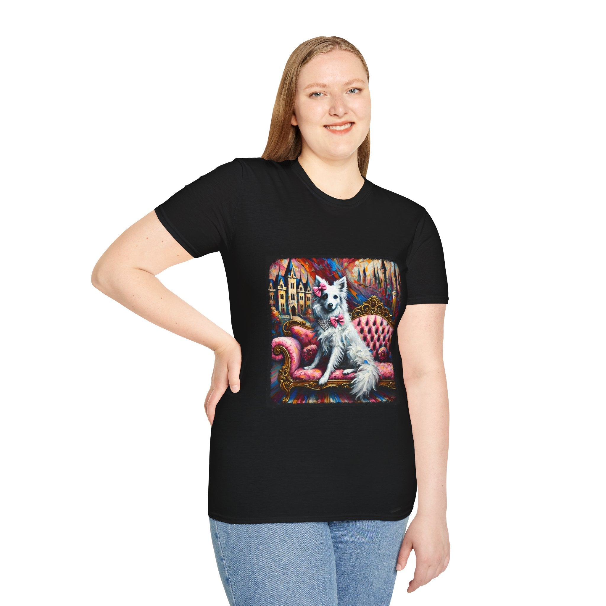 Border Collie Pink Princess Classic | Unisex Dog T-Shirt