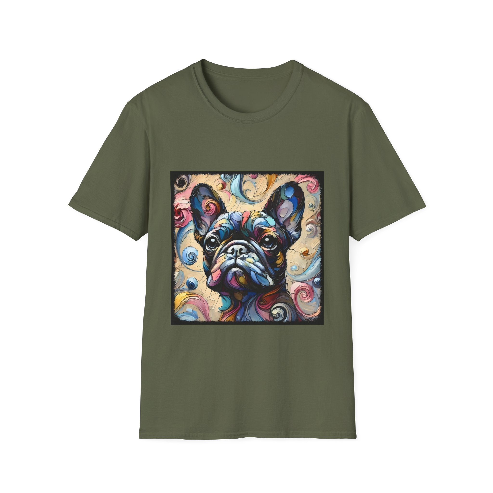French Bulldog Shirt | Pastel Swirl Dog Lover Tee