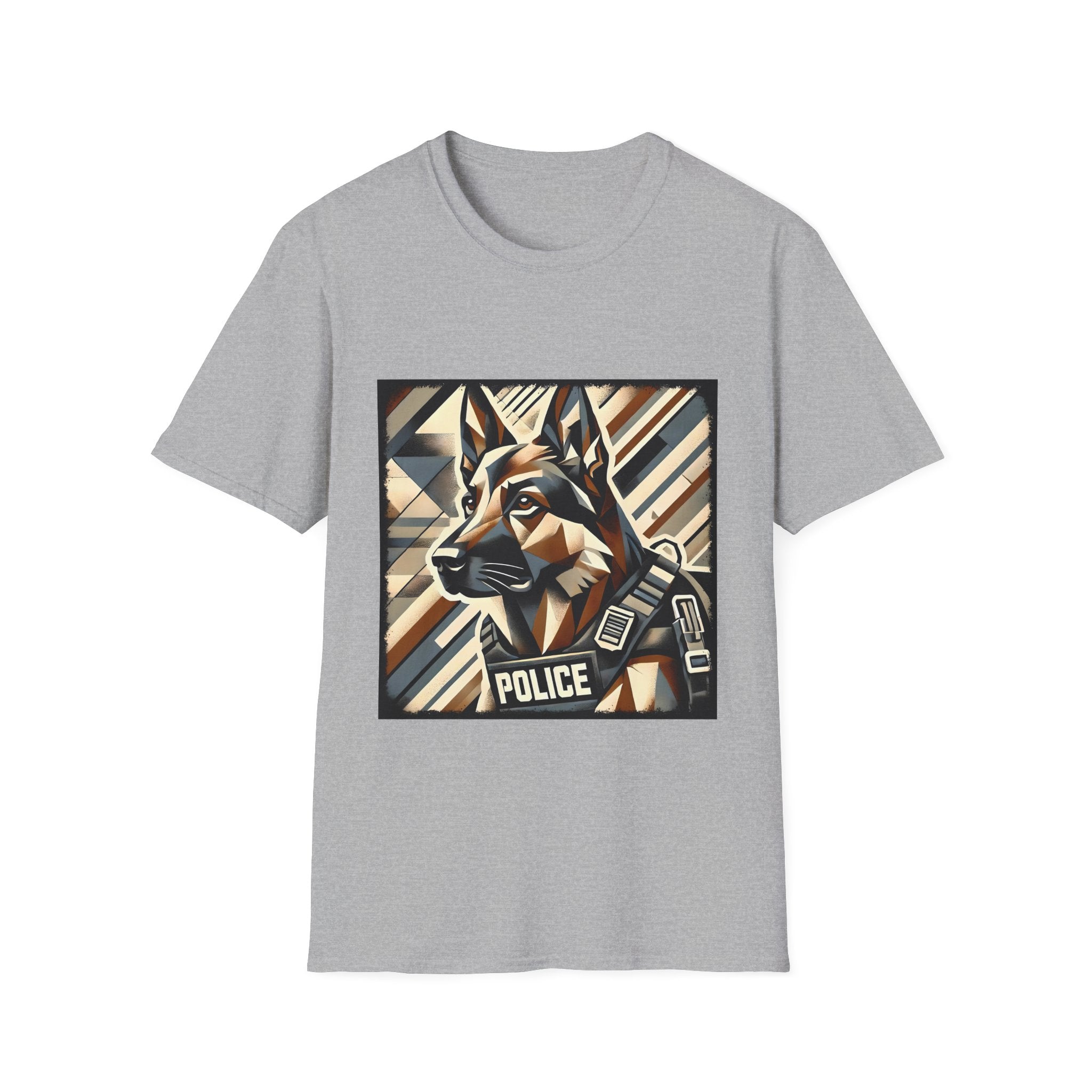 German Shepherd K-9 Geometric | Unisex Dog T-Shirt