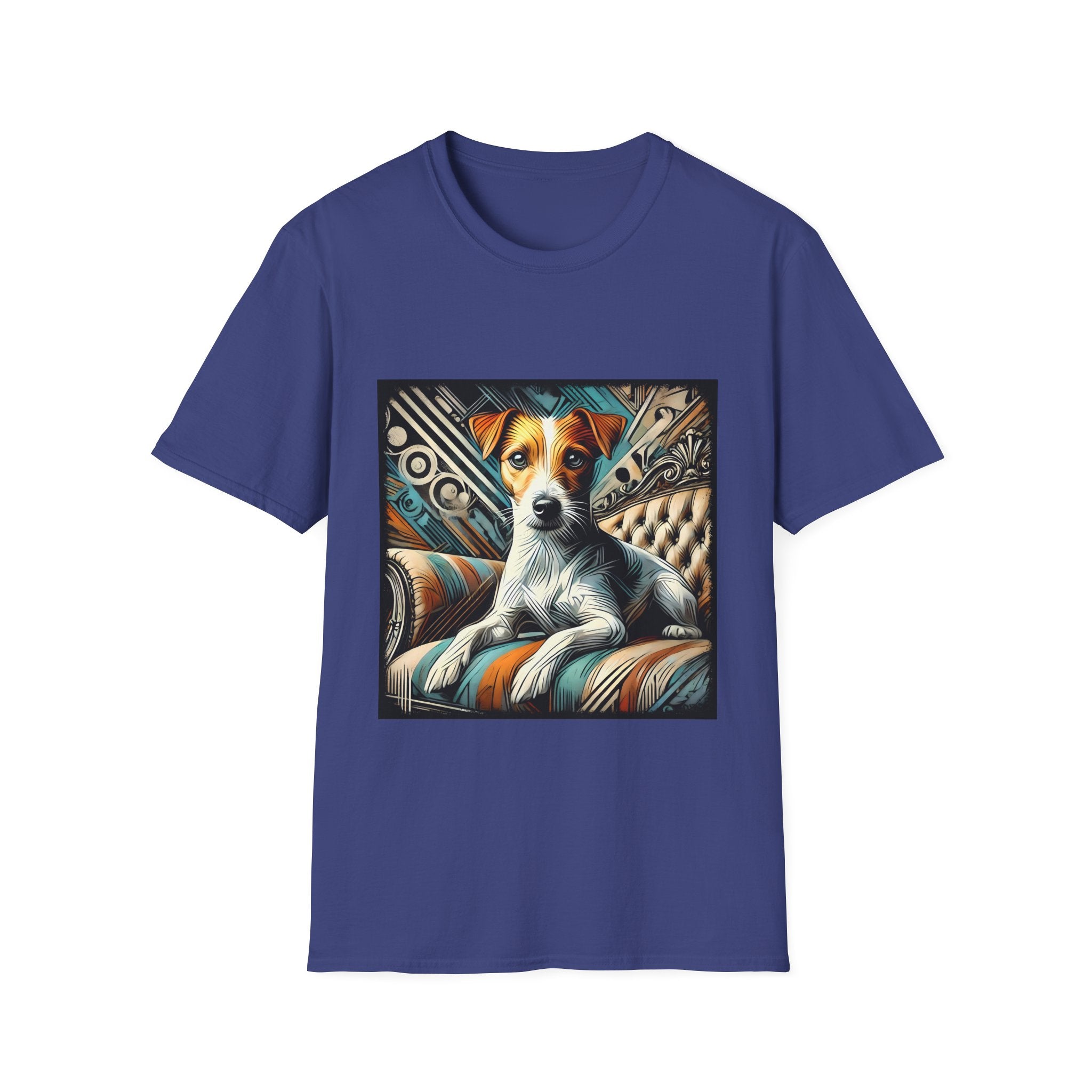 Jack Russell Terrier Warm Rebel | Unisex Dog T-Shirt