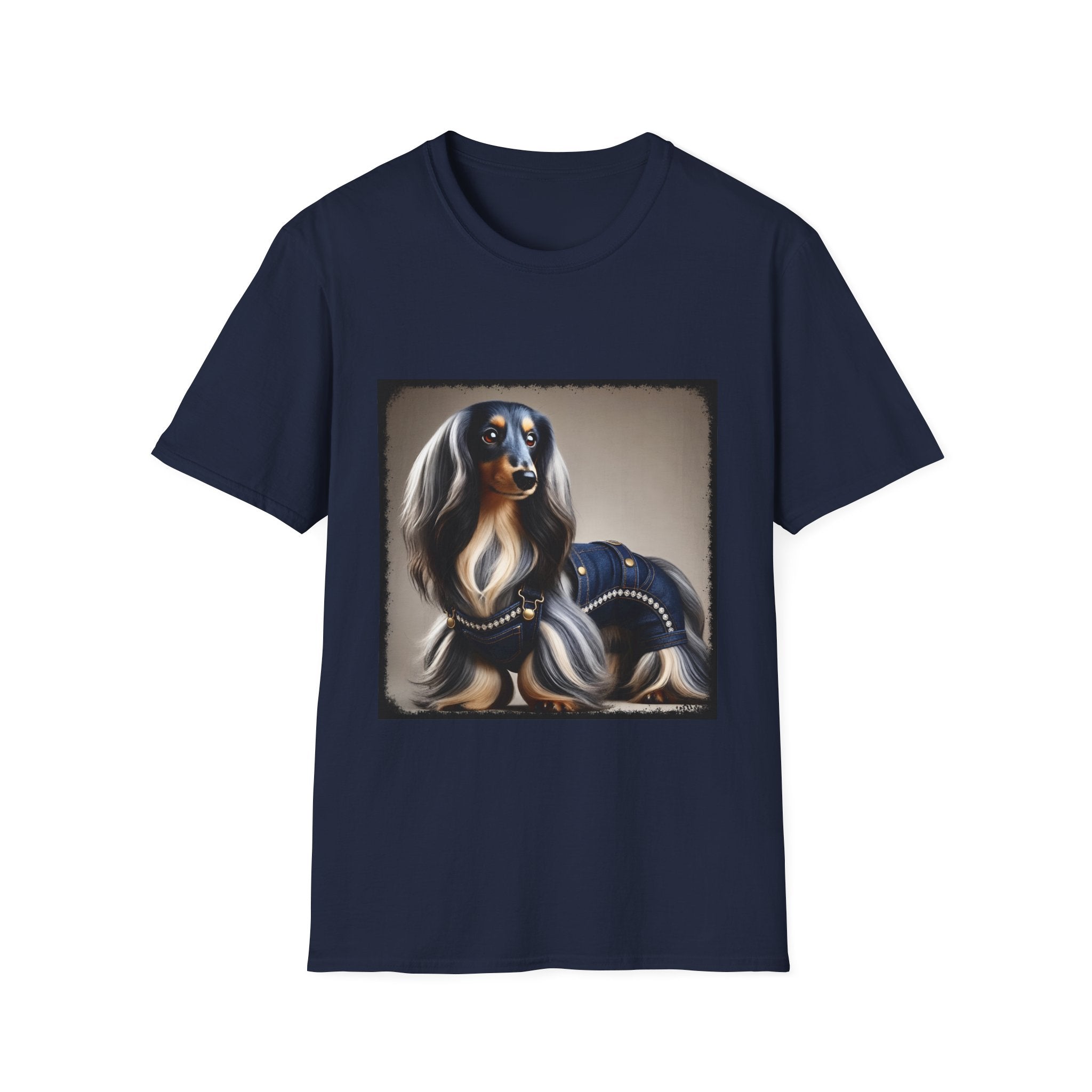Dachshund Shirt | Denim Diva Dog Lover Tee