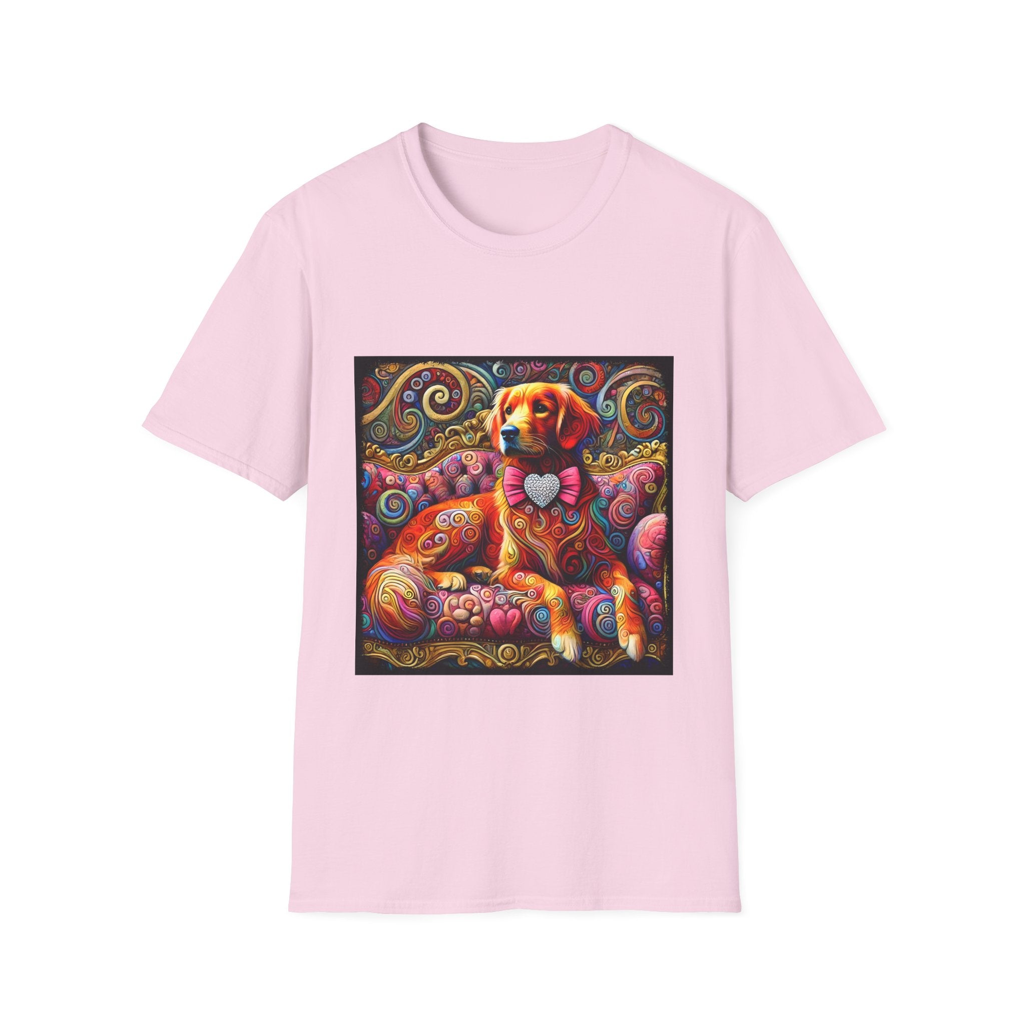 Golden Retriever Shirt | Love Swirl Dog Lover Tee