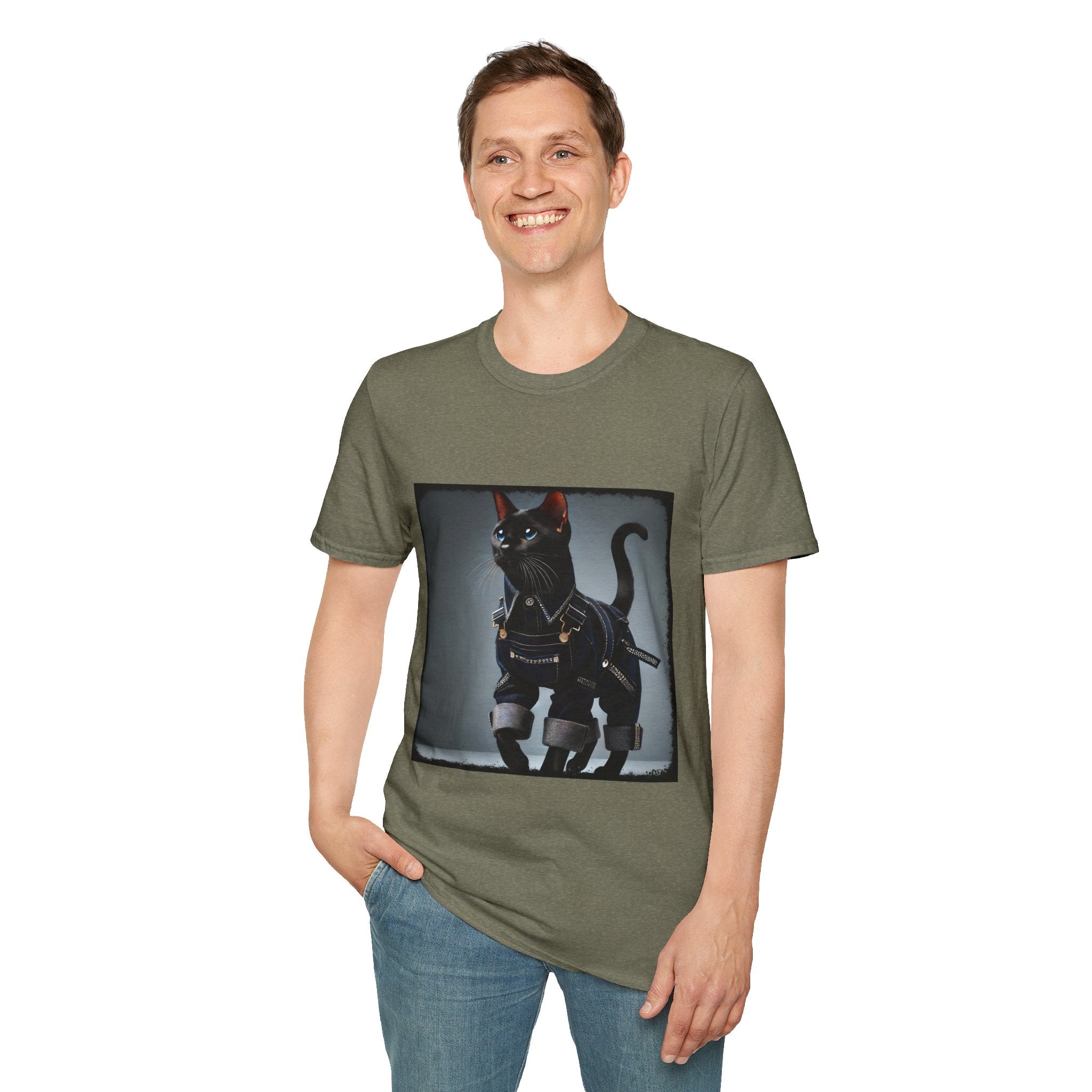 Bengal Cat Denim Dream | Unisex Cat T-Shirt