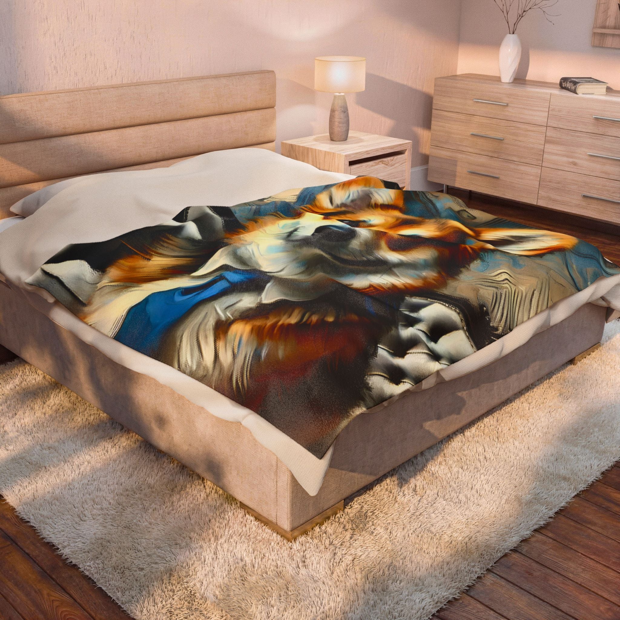 Pembroke Welsh Corgi Blanket | Classic Gent Dog Lover Gift