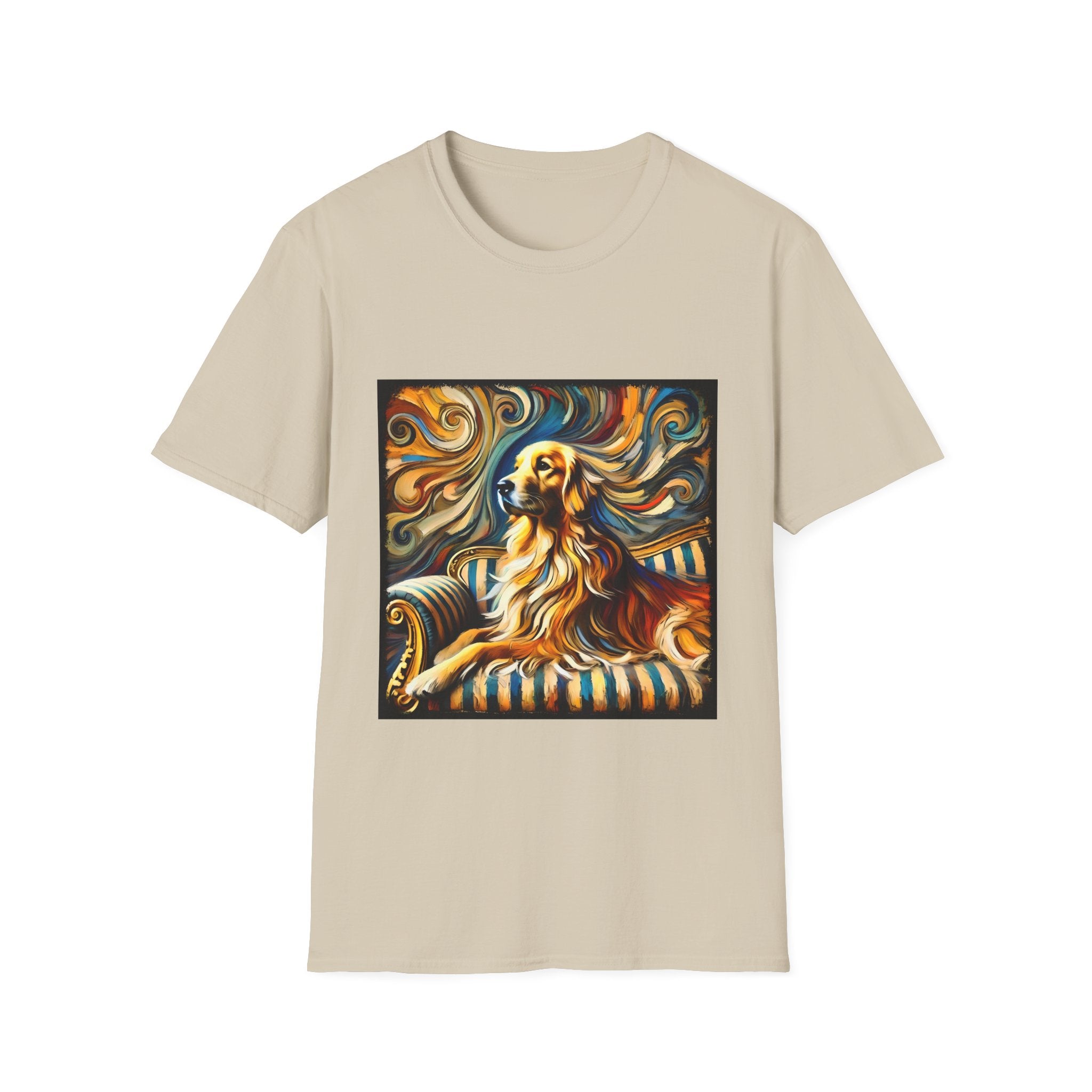 Golden Retriever Shirt | Warm Swirl Dog Lover Tee