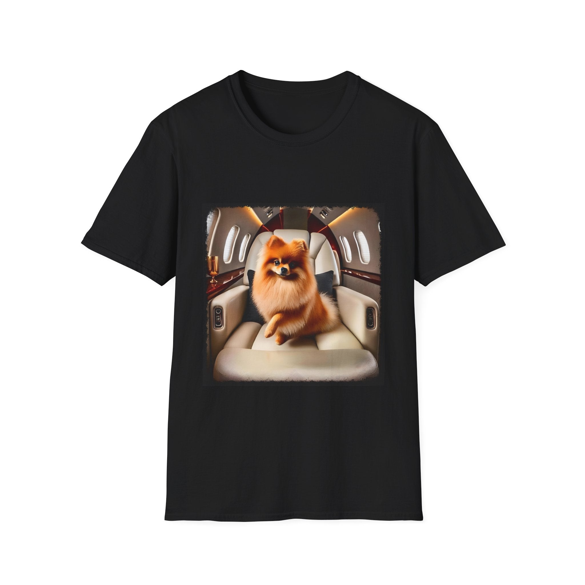 Pomeranian Jet Setter | Unisex Dog T-Shirt