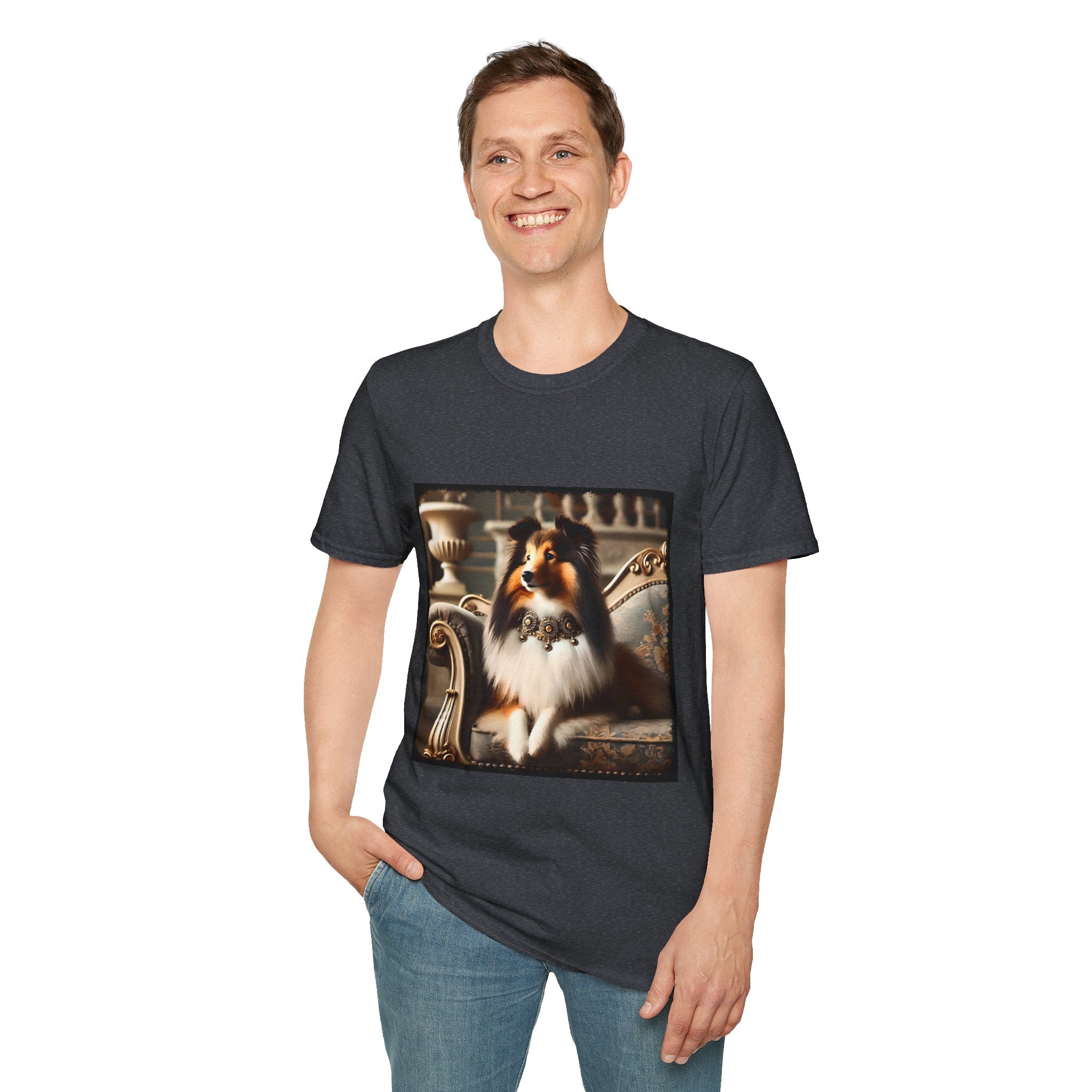 Shetland Sheepdog Luxurious Lady | Unisex Dog T-Shirt