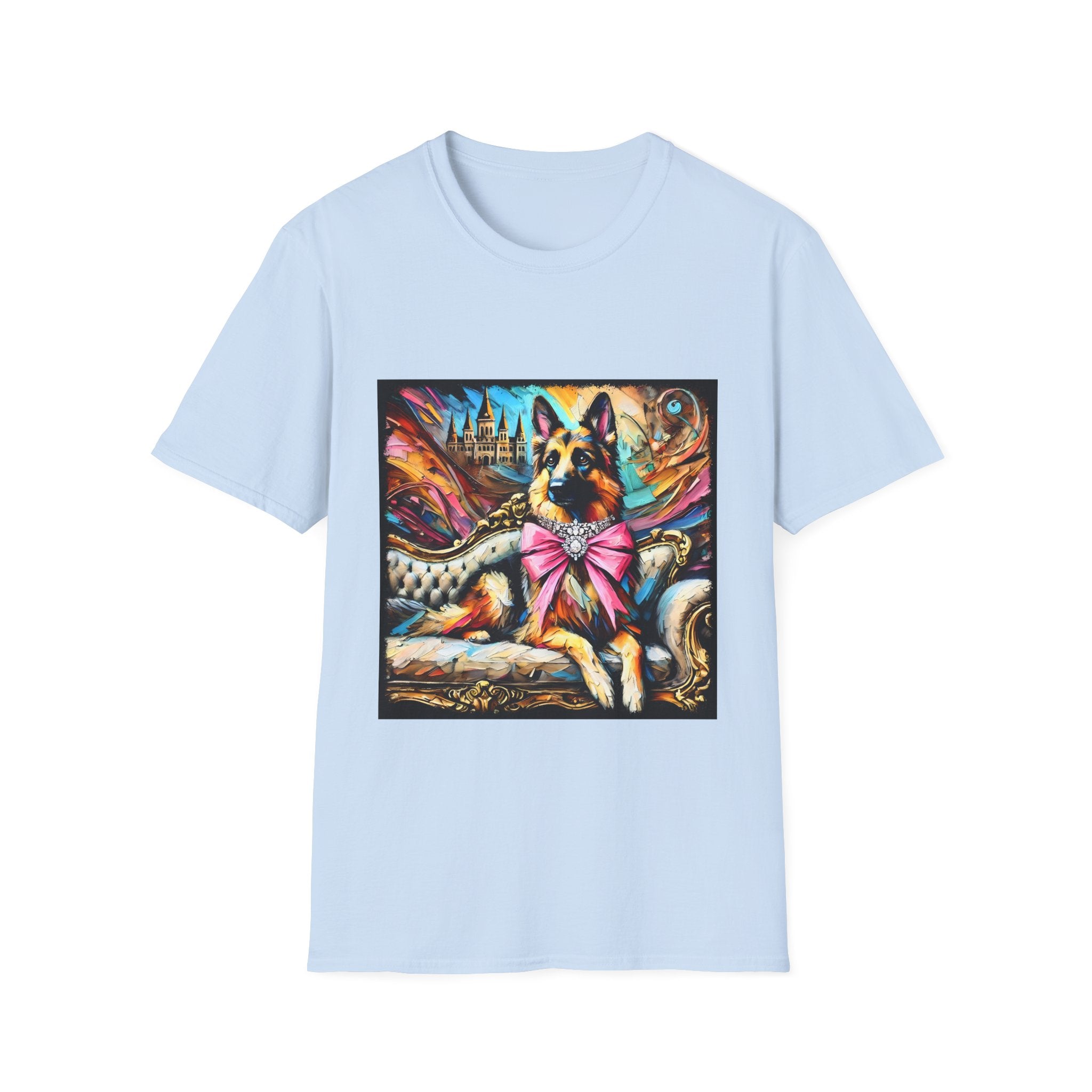 German Shepherd Diamond Princess Classic II | Unisex Dog T-Shirt