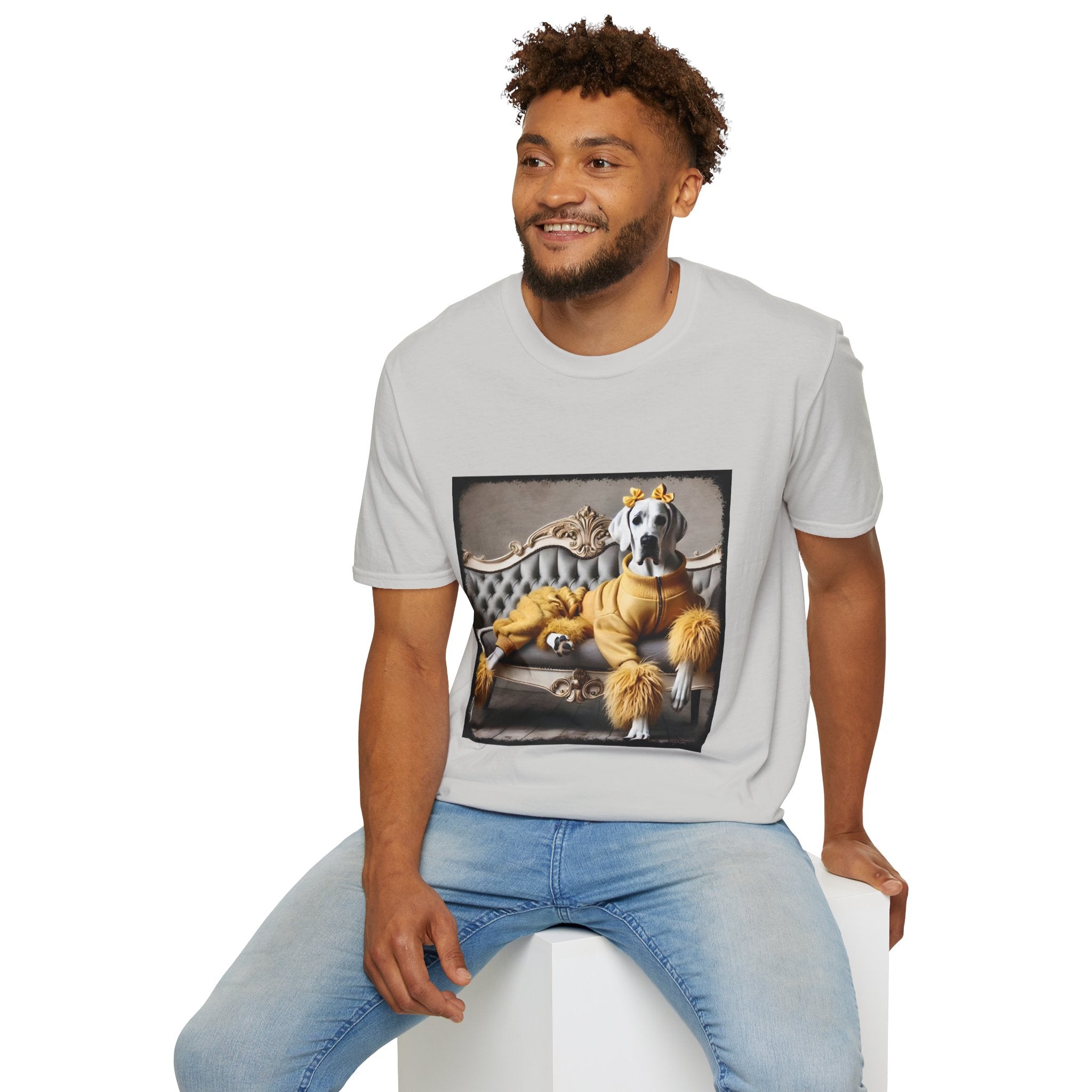 Great Dane Pawsh Model | Unisex Dog T-Shirt