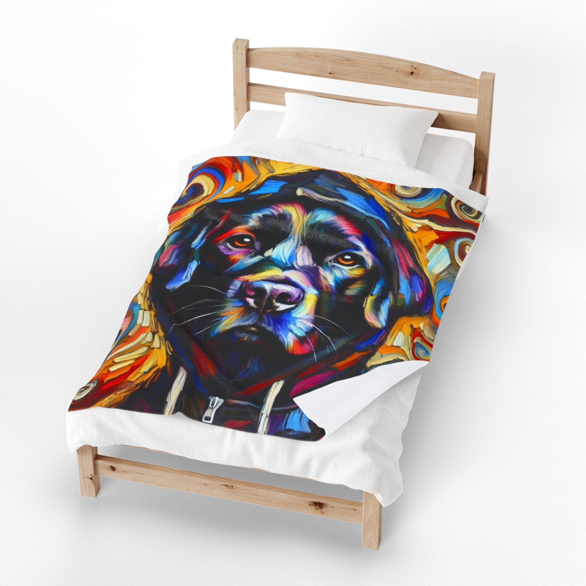 Labrador Retriever Blanket | Hoodie Swirl Dog Lover Gift