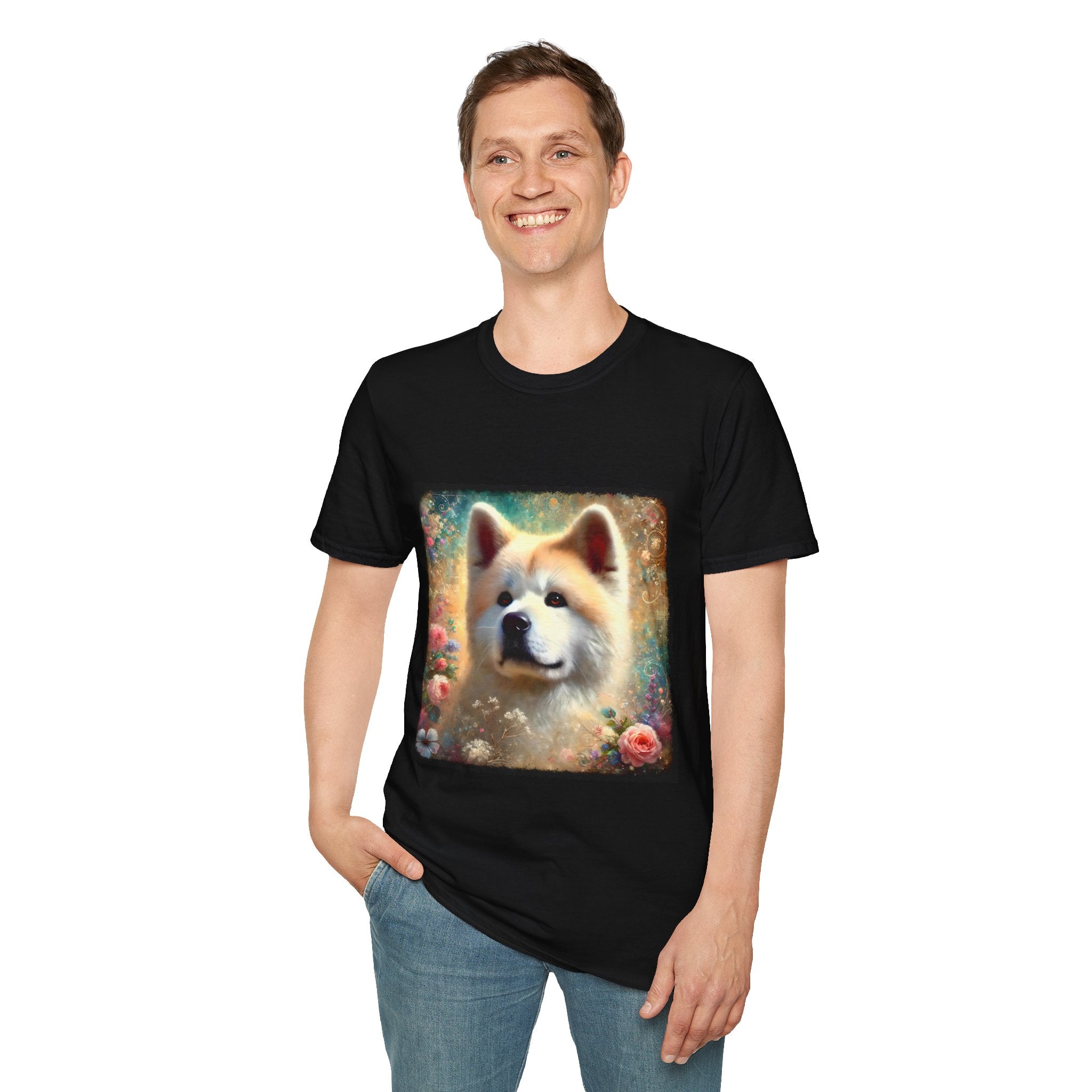 Akita Shirt | Cosmic Garden Dog Lover Tee